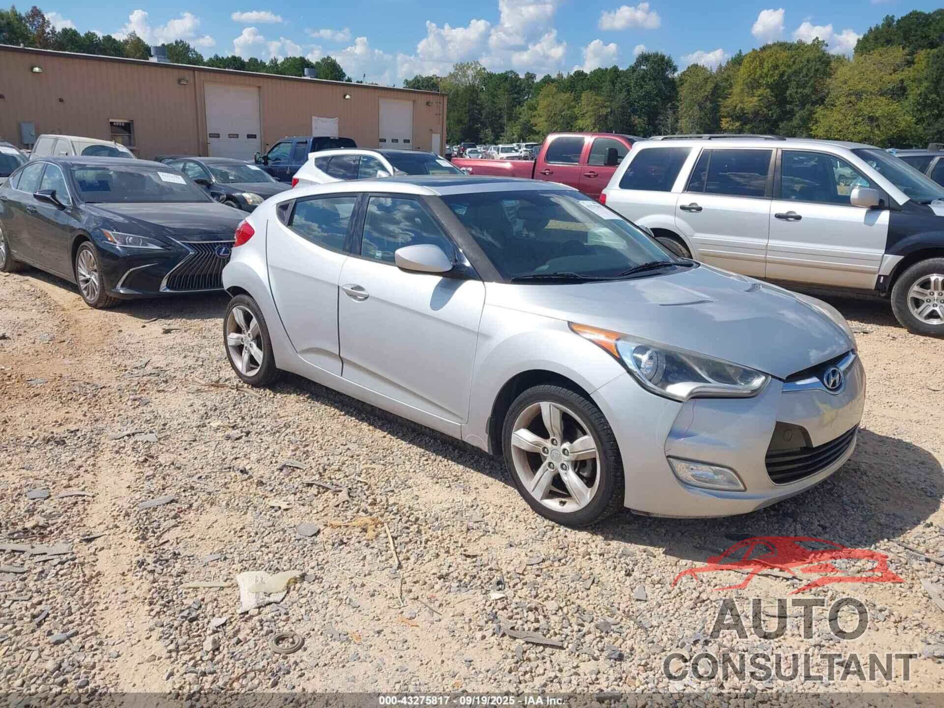 HYUNDAI VELOSTER 2014 - KMHTC6AD9EU192703