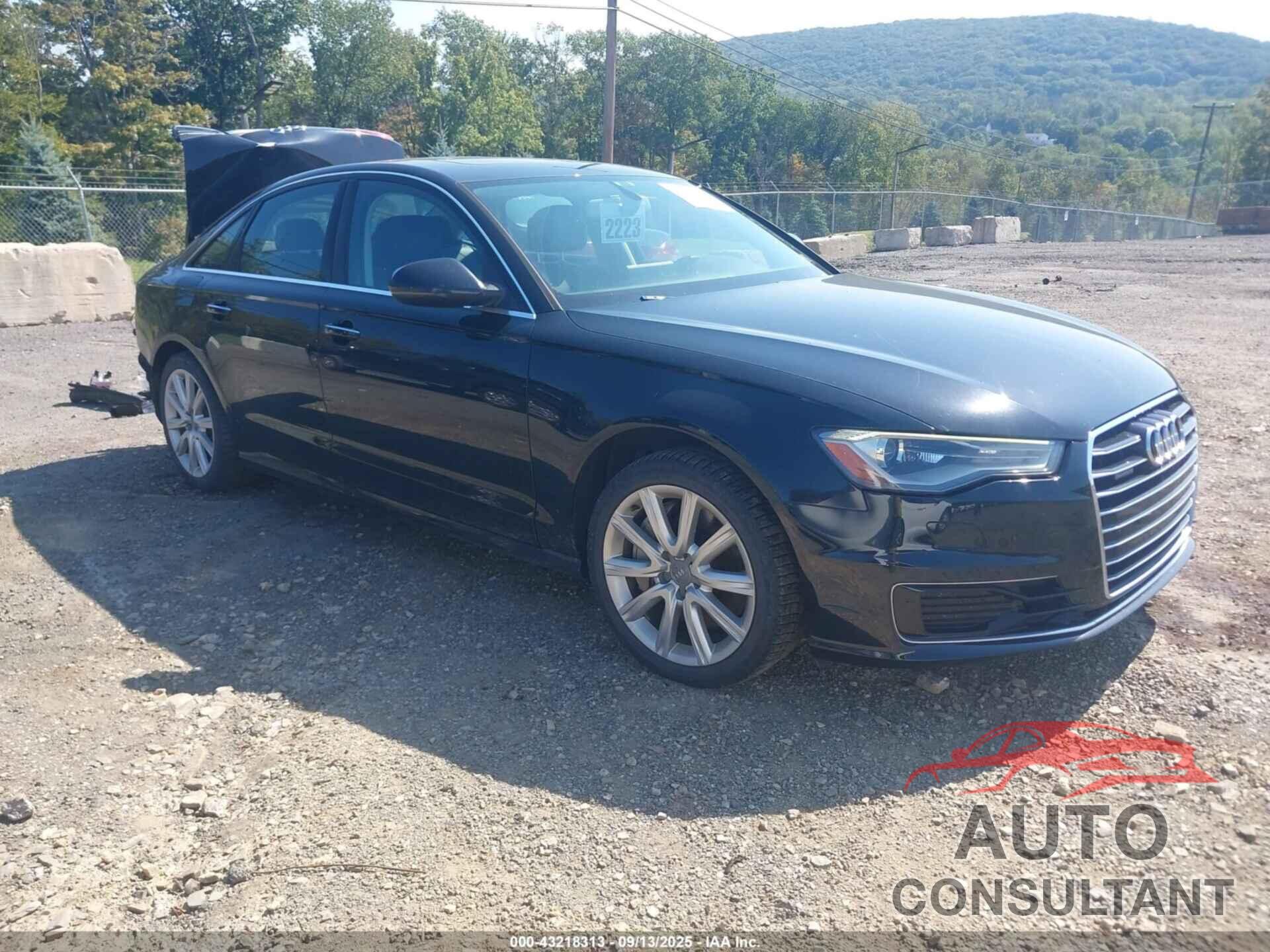 AUDI A6 2016 - WAUGFAFC9GN008001