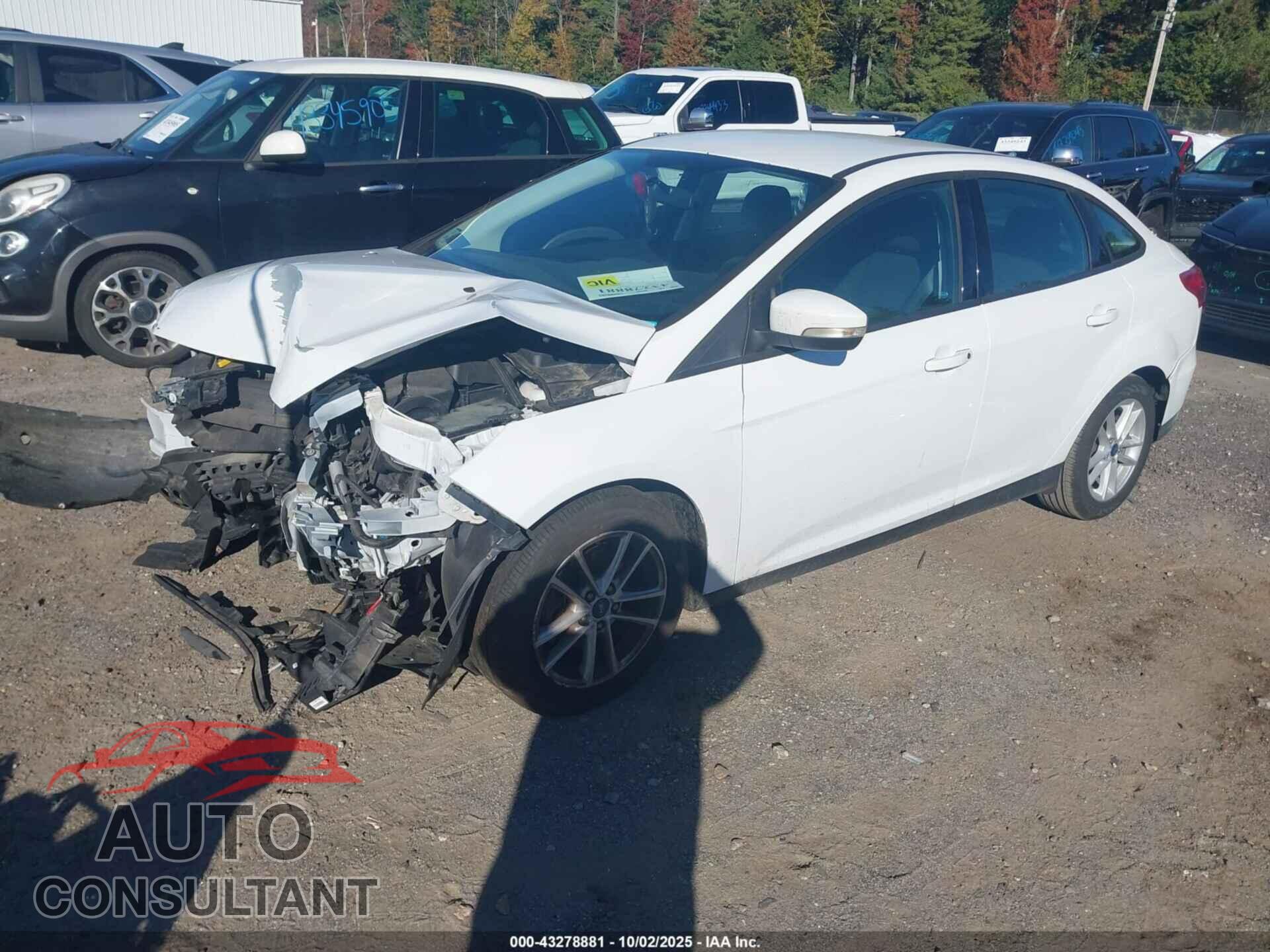 FORD FOCUS 2017 - 1FADP3F22HL332996