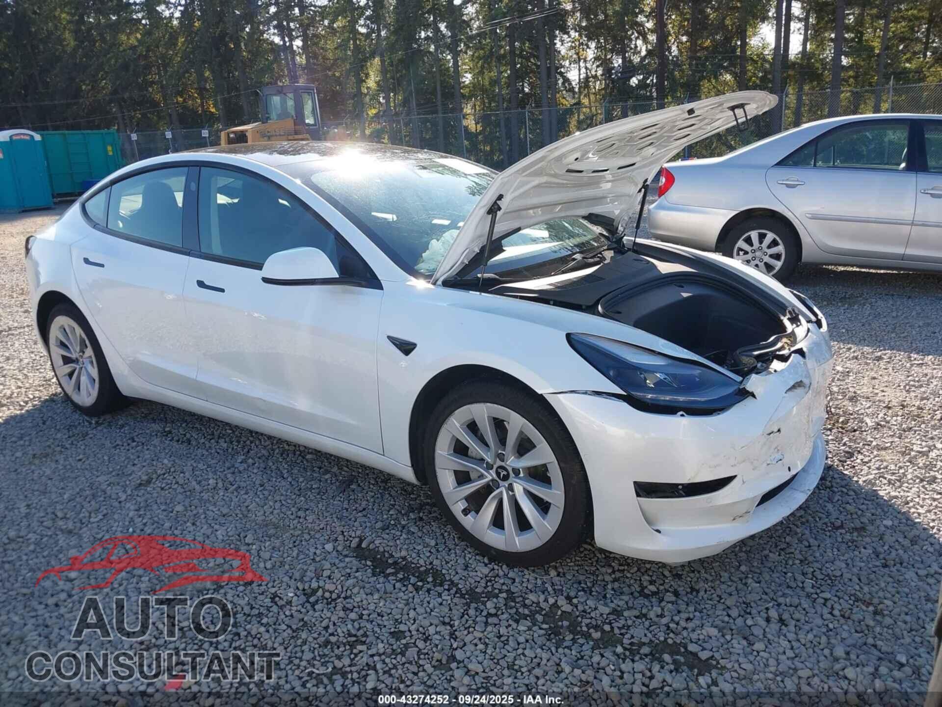 TESLA MODEL 3 2021 - 5YJ3E1EA2MF918331
