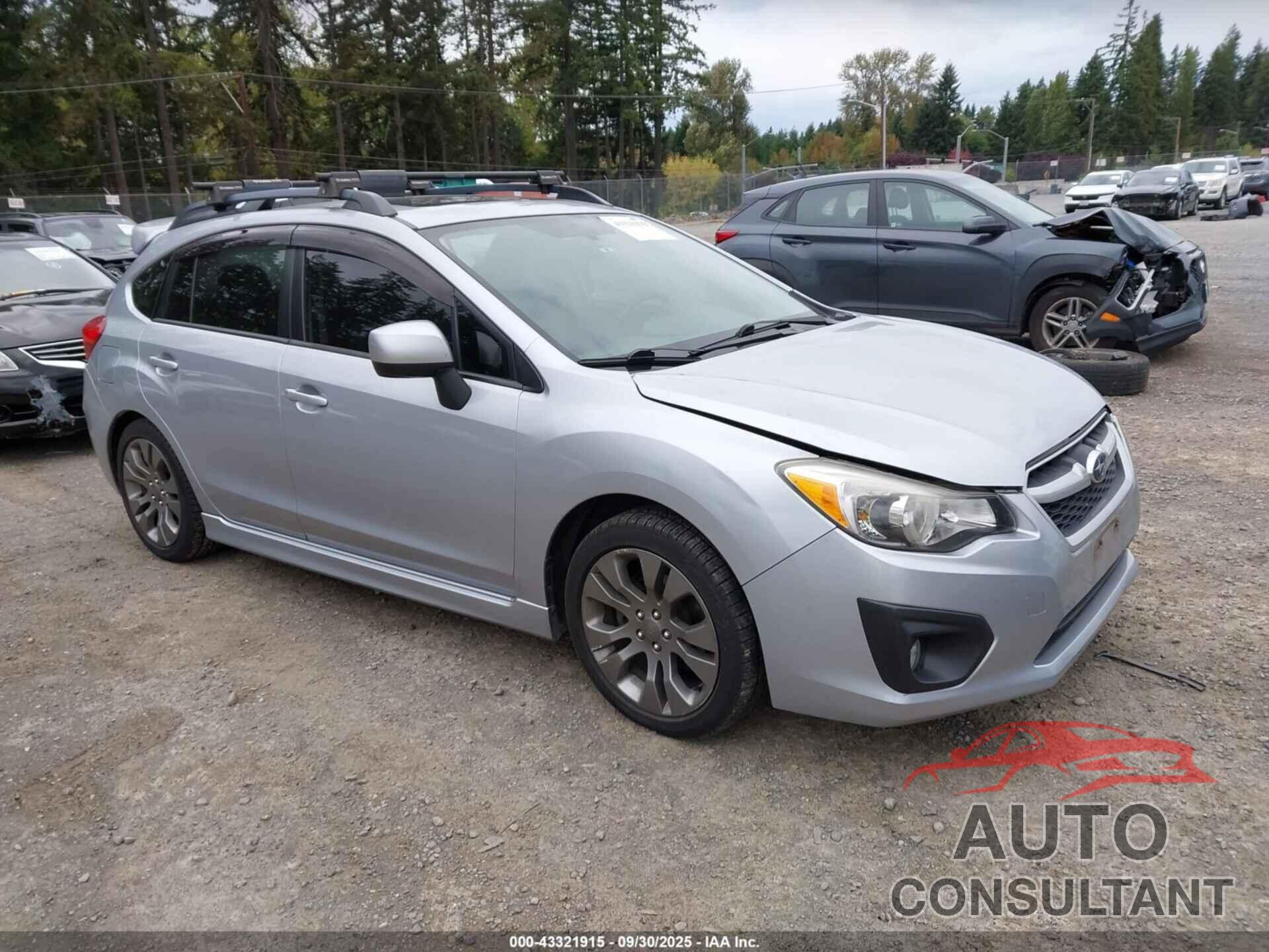SUBARU IMPREZA 2013 - JF1GPAU63D2892808
