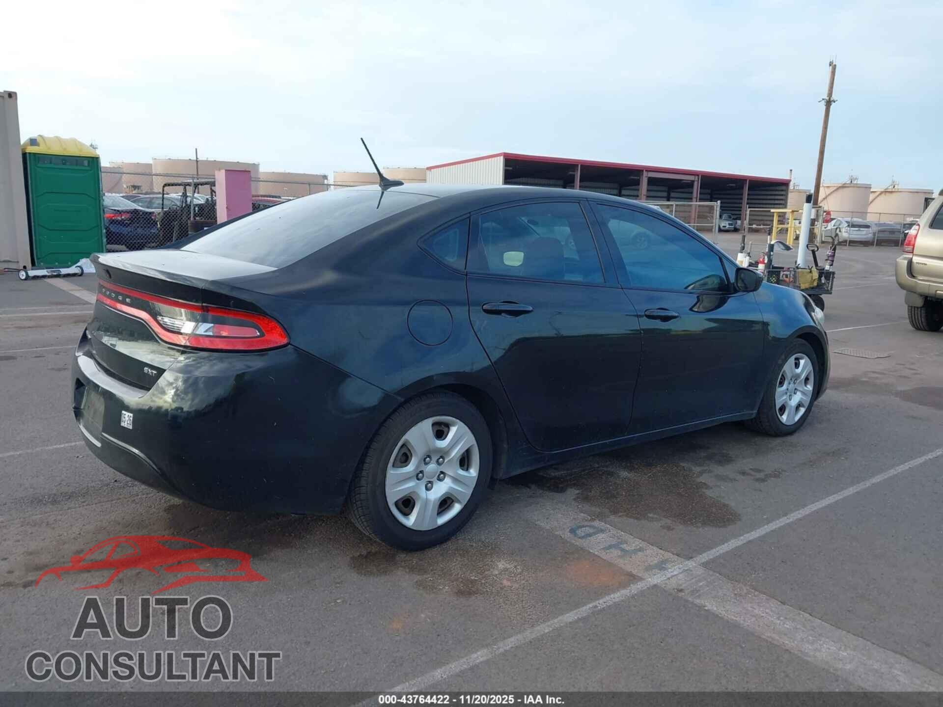 DODGE DART 2015 - 1C3CDFAA7FD337105