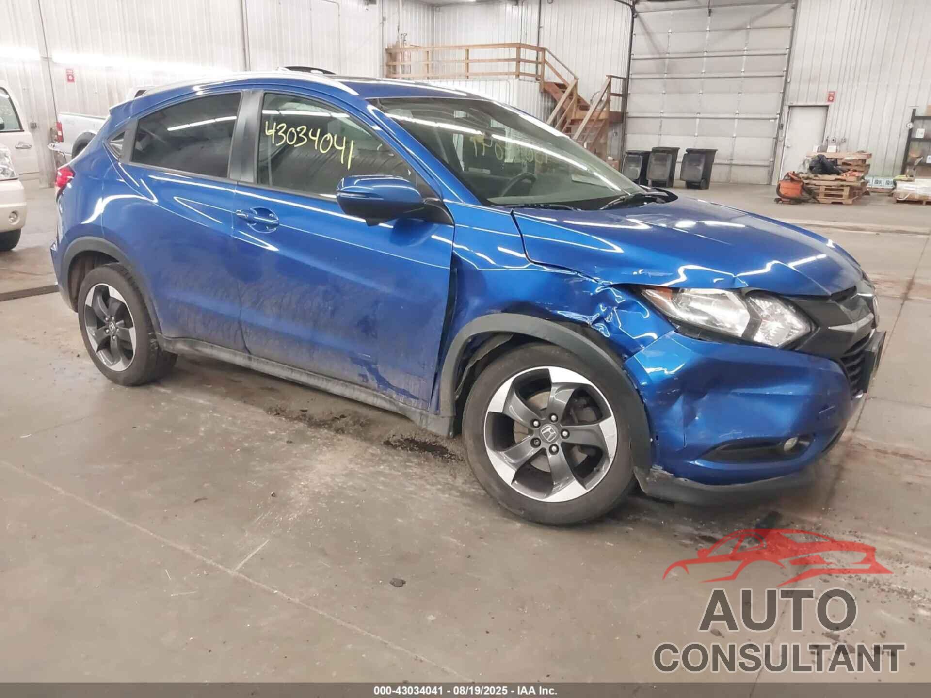 HONDA HR-V 2018 - 3CZRU6H72JM712759