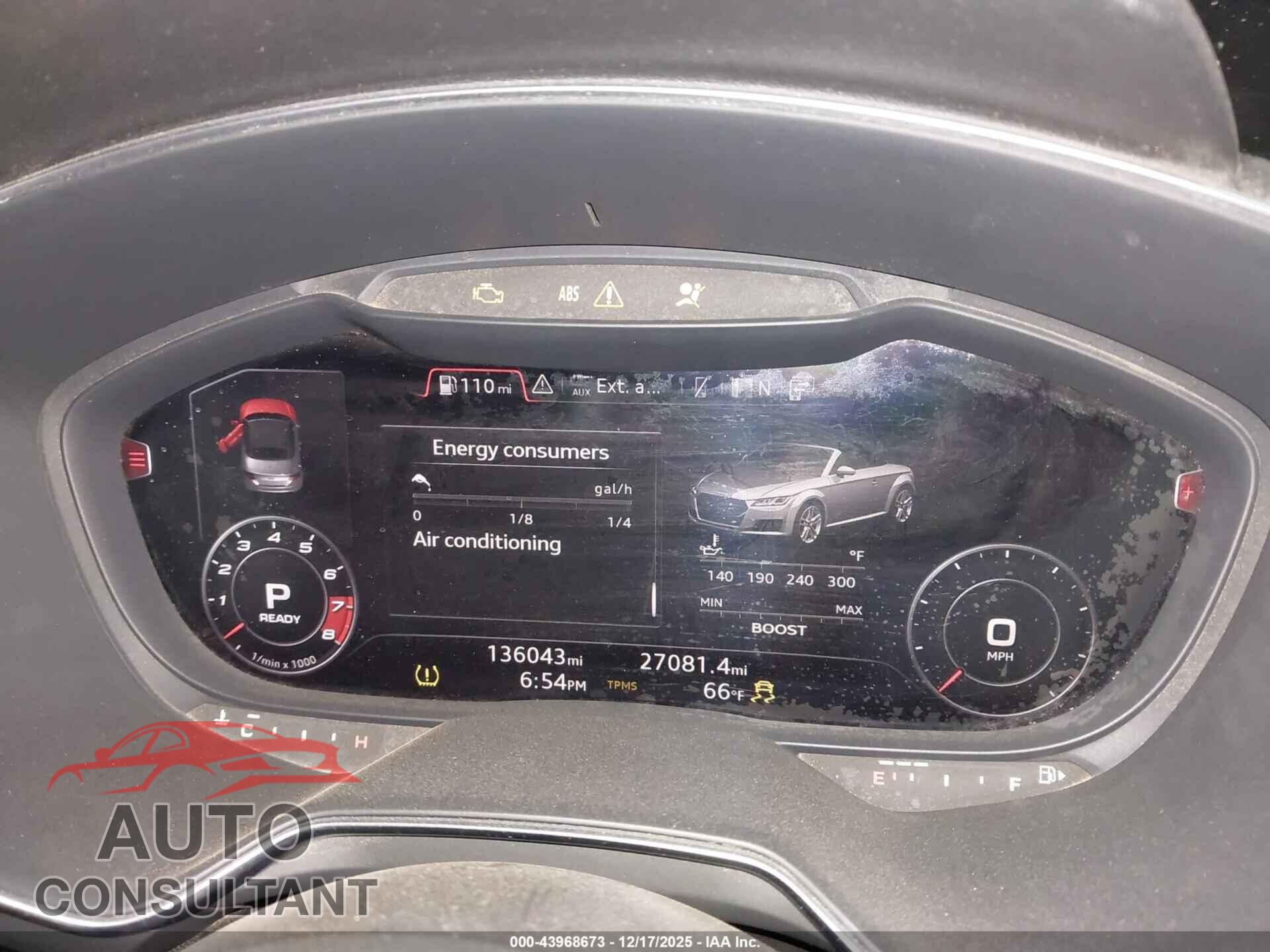 AUDI TT 2018 - TRUT5CFV2J1014342