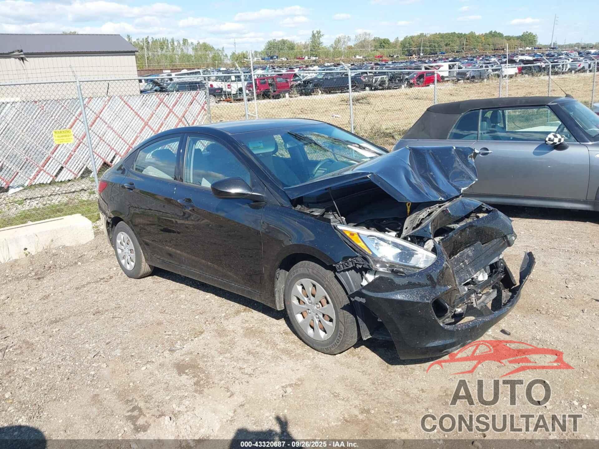 HYUNDAI ACCENT 2017 - KMHCT4AE9HU370563