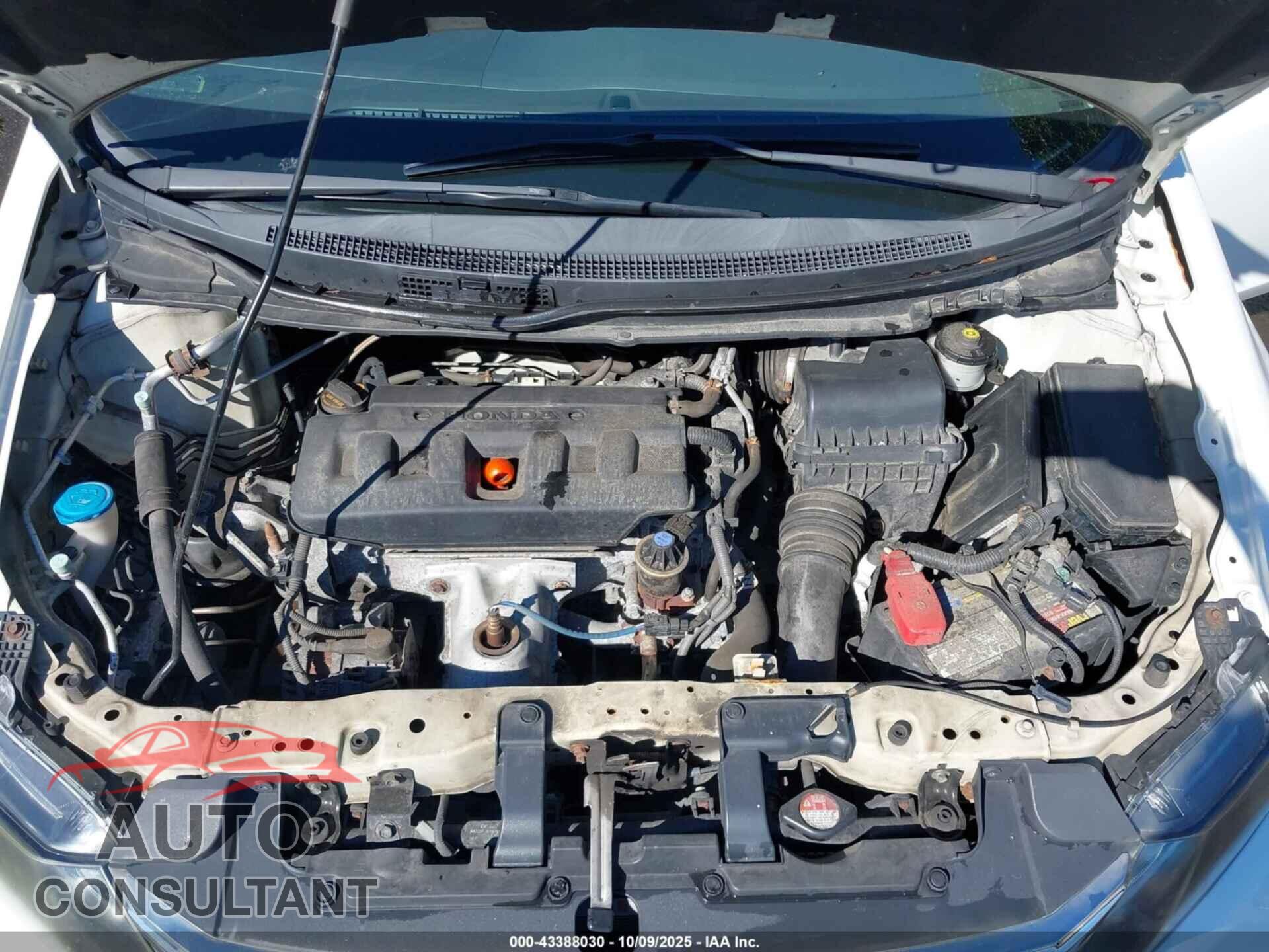 HONDA CIVIC 2012 - 2HGFB2F86CH607664