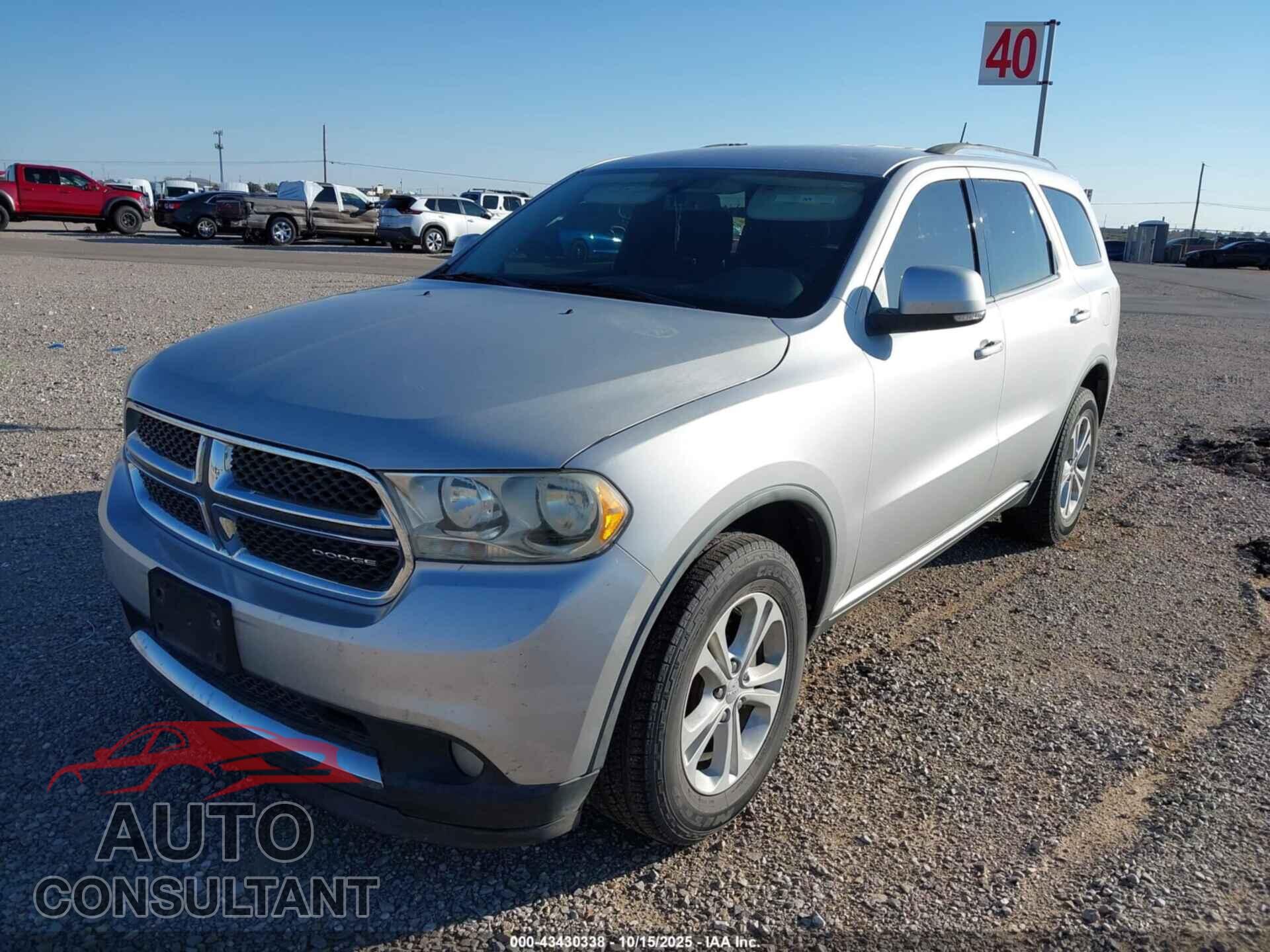 DODGE DURANGO 2011 - 1D4RD4GG9BC680006