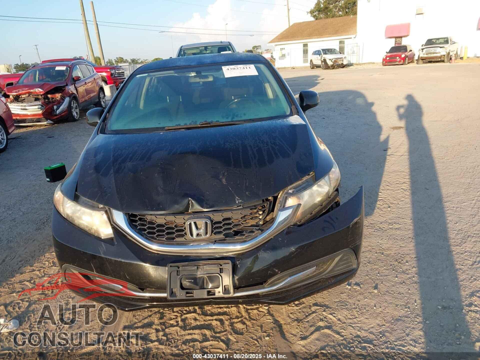 HONDA CIVIC 2013 - 2HGFB2F56DH566184
