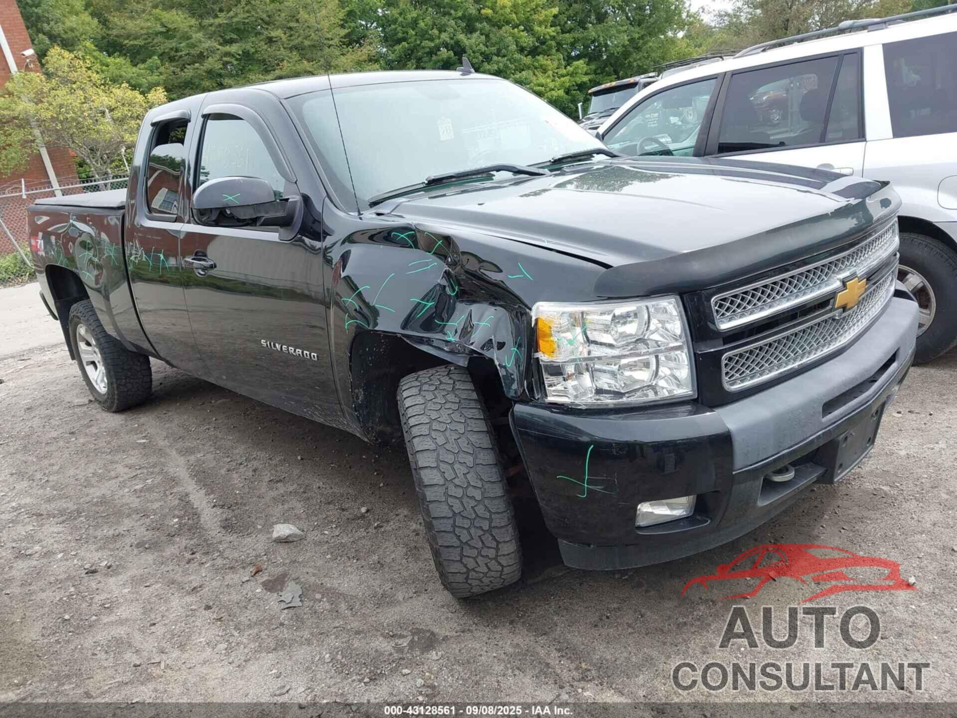 CHEVROLET SILVERADO 1500 2012 - 1GCRKSE74CZ348273