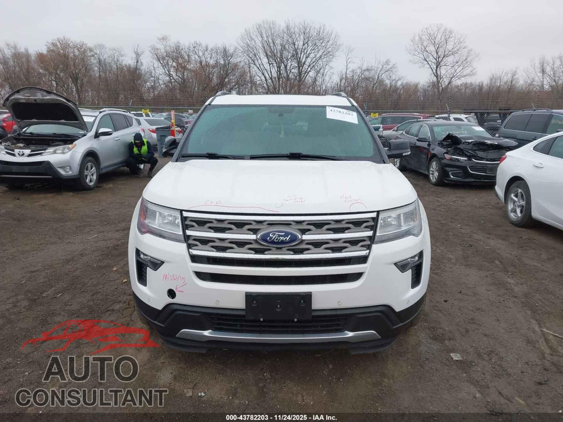 FORD EXPLORER 2018 - 1FM5K8D83JGB38361