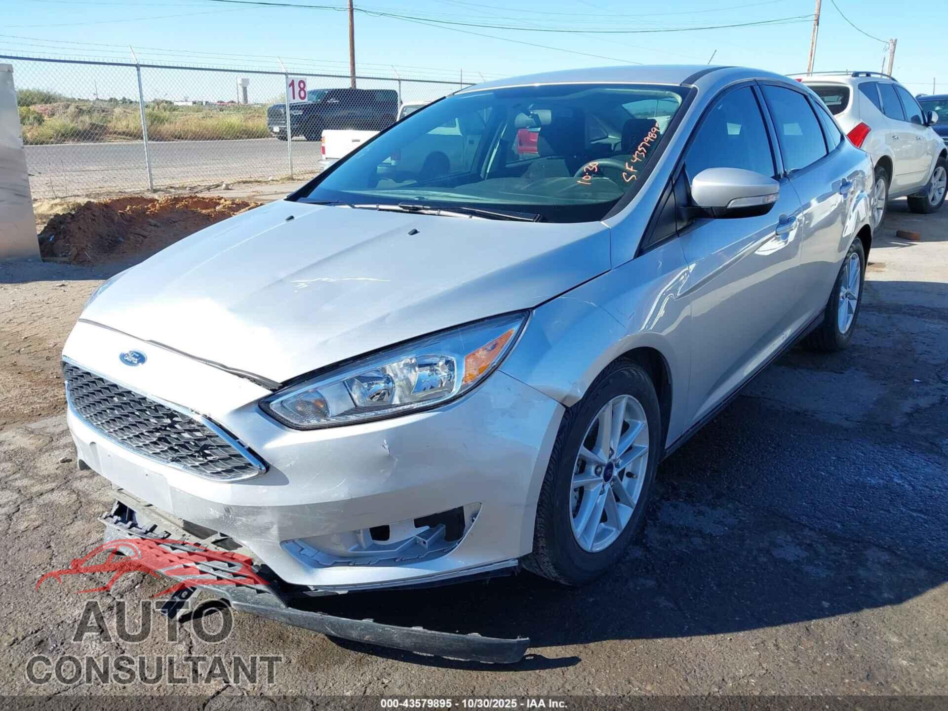 FORD FOCUS 2017 - 1FADP3F2XHL206448