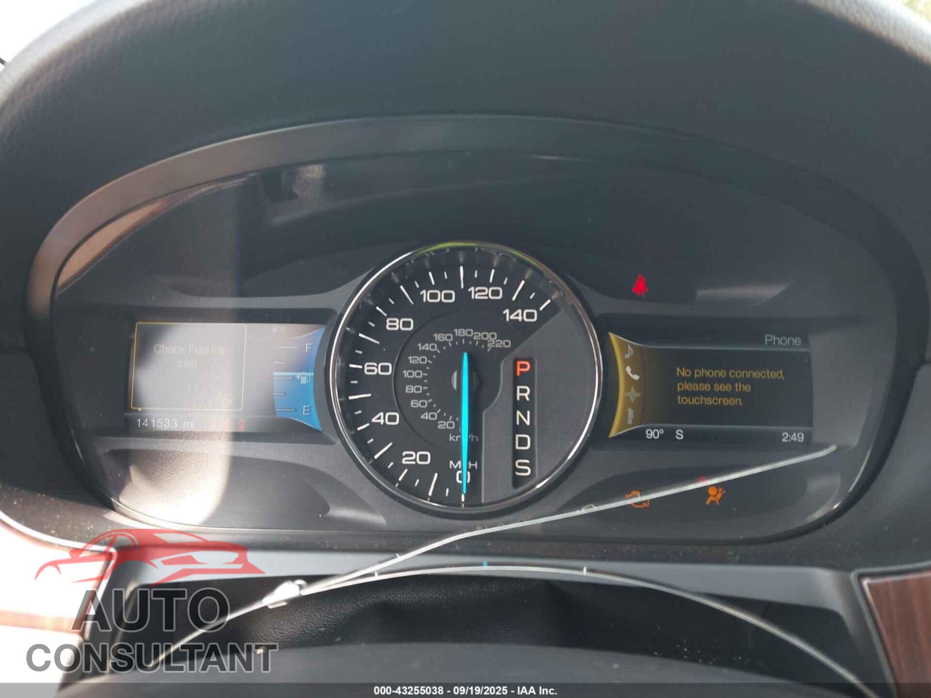 FORD EDGE 2013 - 2FMDK3KC9DBC15672