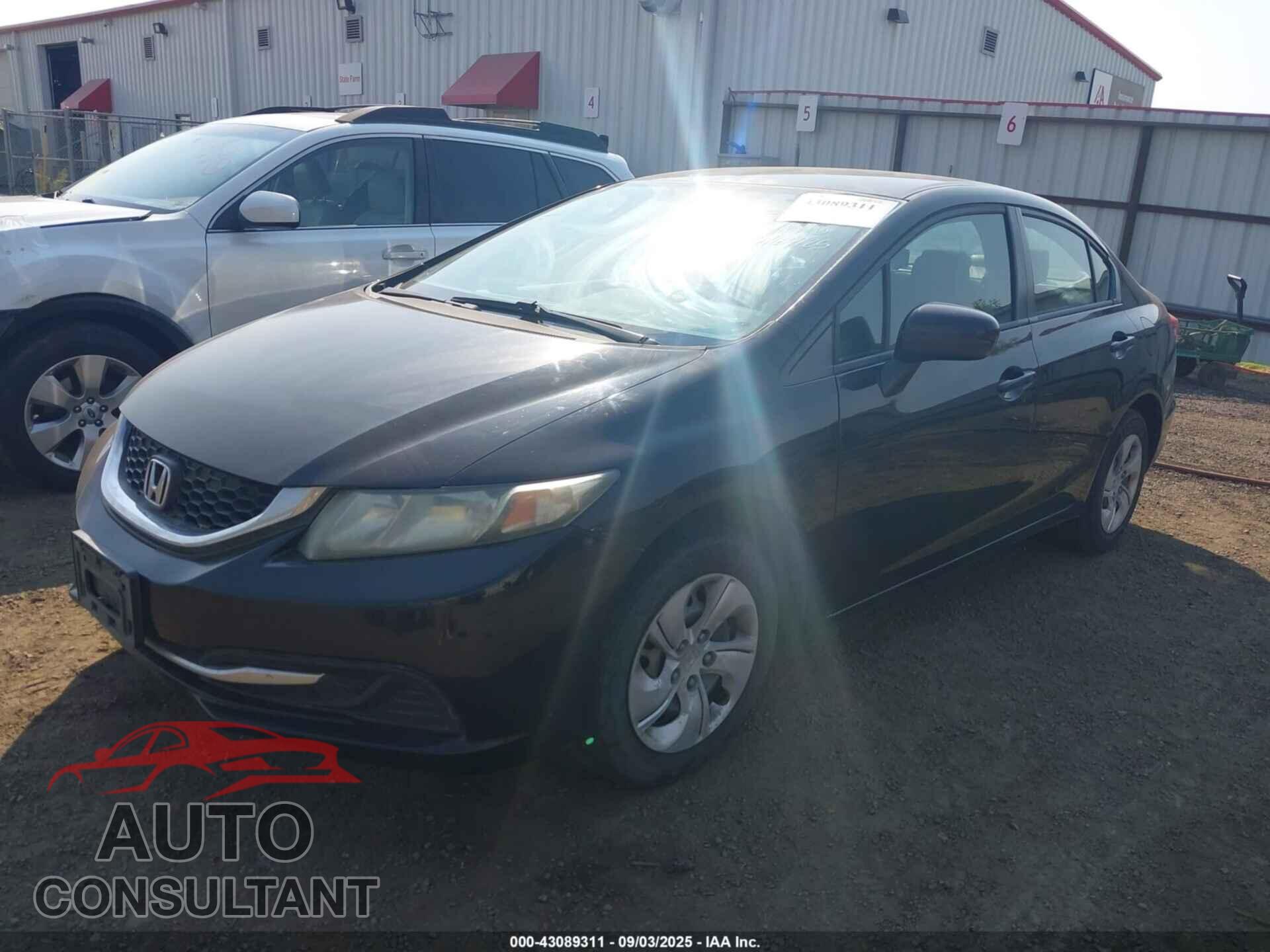 HONDA CIVIC 2014 - 19XFB2F55EE275672