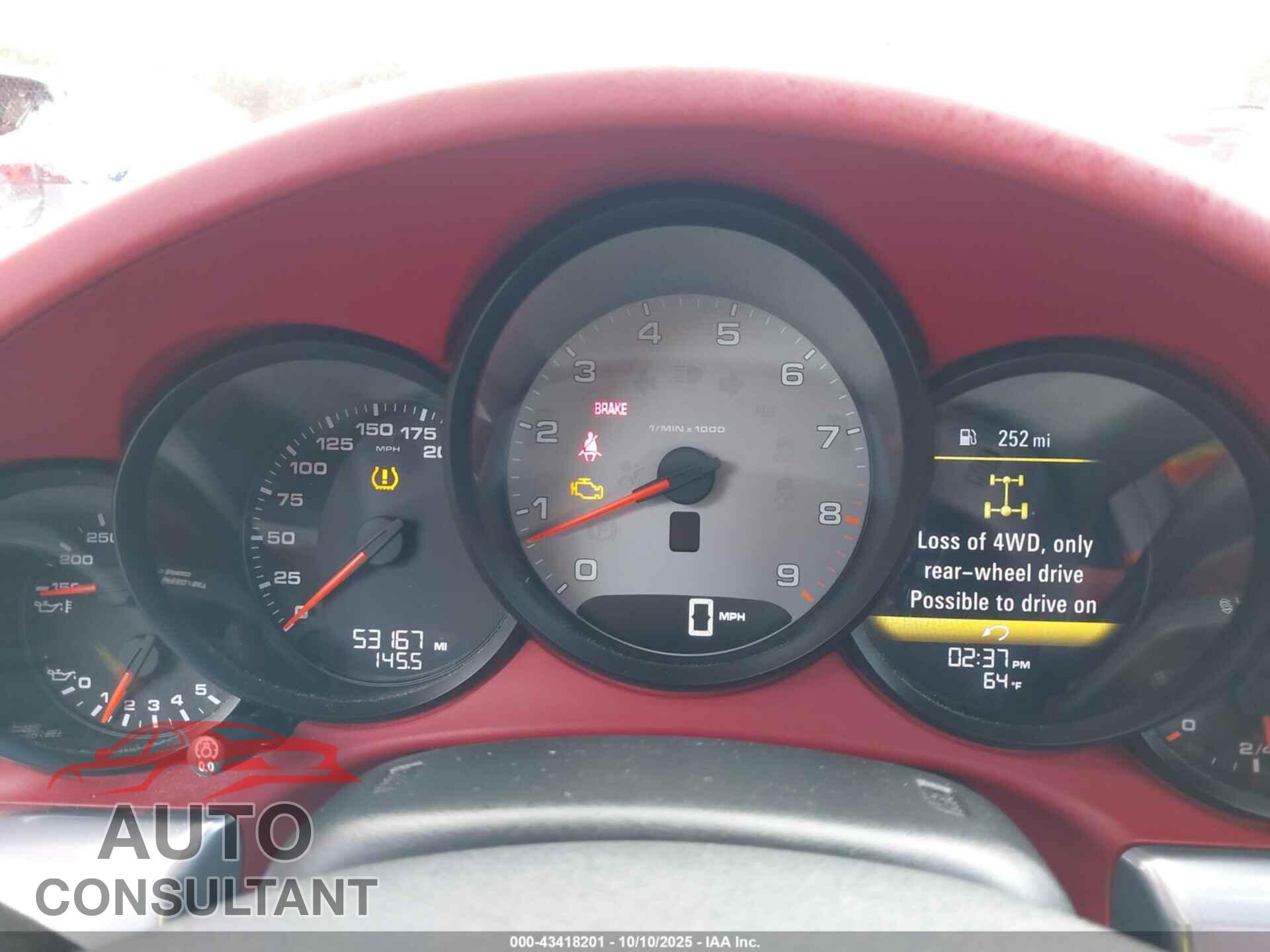 PORSCHE 911 2013 - WP0CB2A9XDS155813