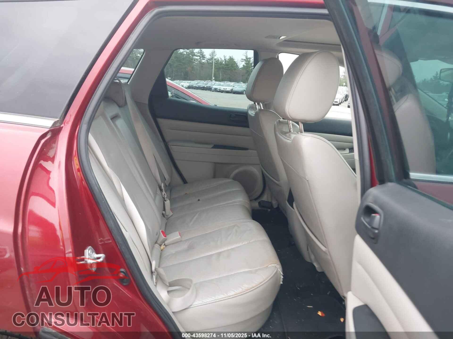 MAZDA CX-7 2010 - JM3ER4WL2A0328033