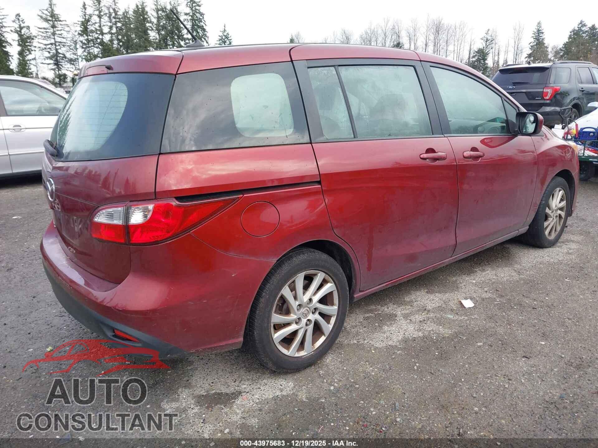 MAZDA MAZDA5 2012 - JM1CW2BL2C0127660