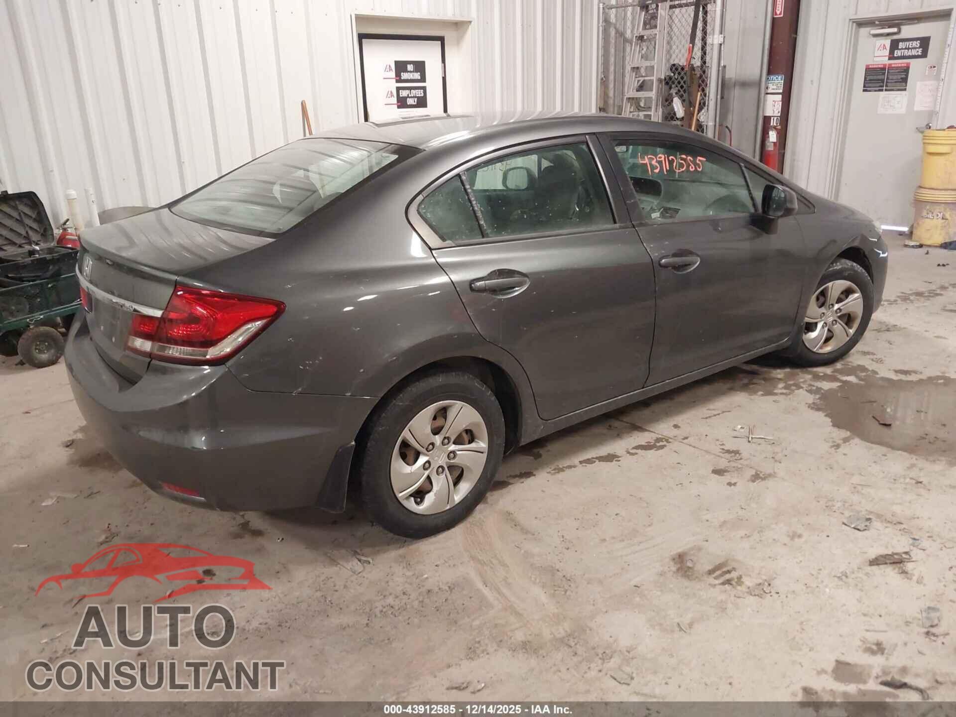 HONDA CIVIC 2013 - 2HGFB2F59DH578331