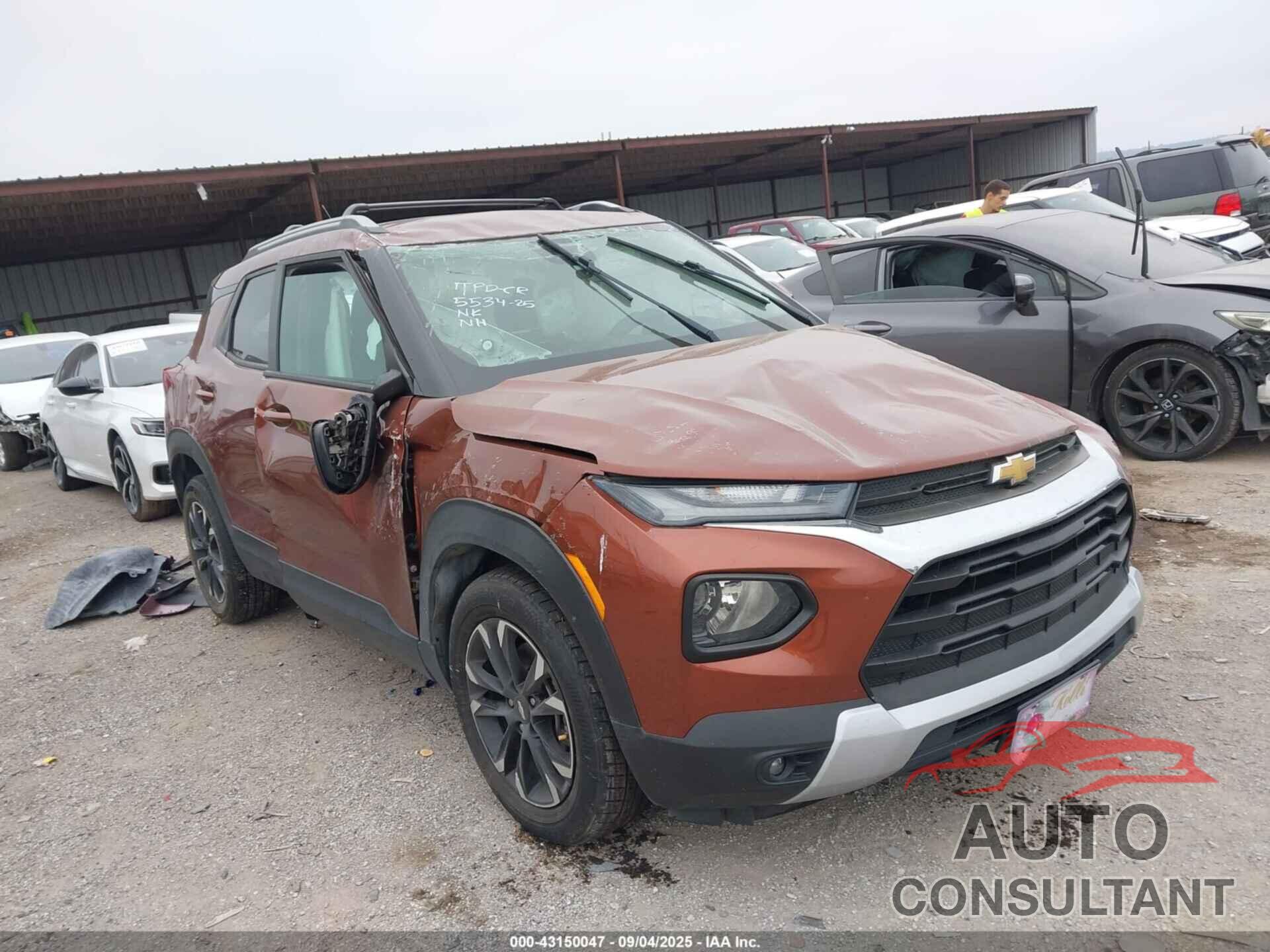 CHEVROLET TRAILBLAZER 2021 - KL79MPS25MB034574