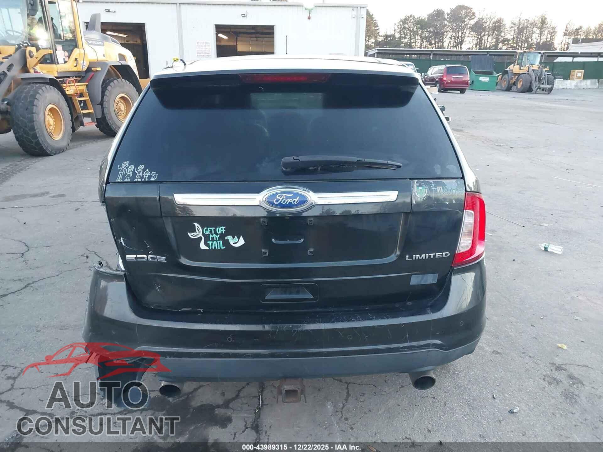 FORD EDGE 2011 - 2FMDK3KC0BBB02013