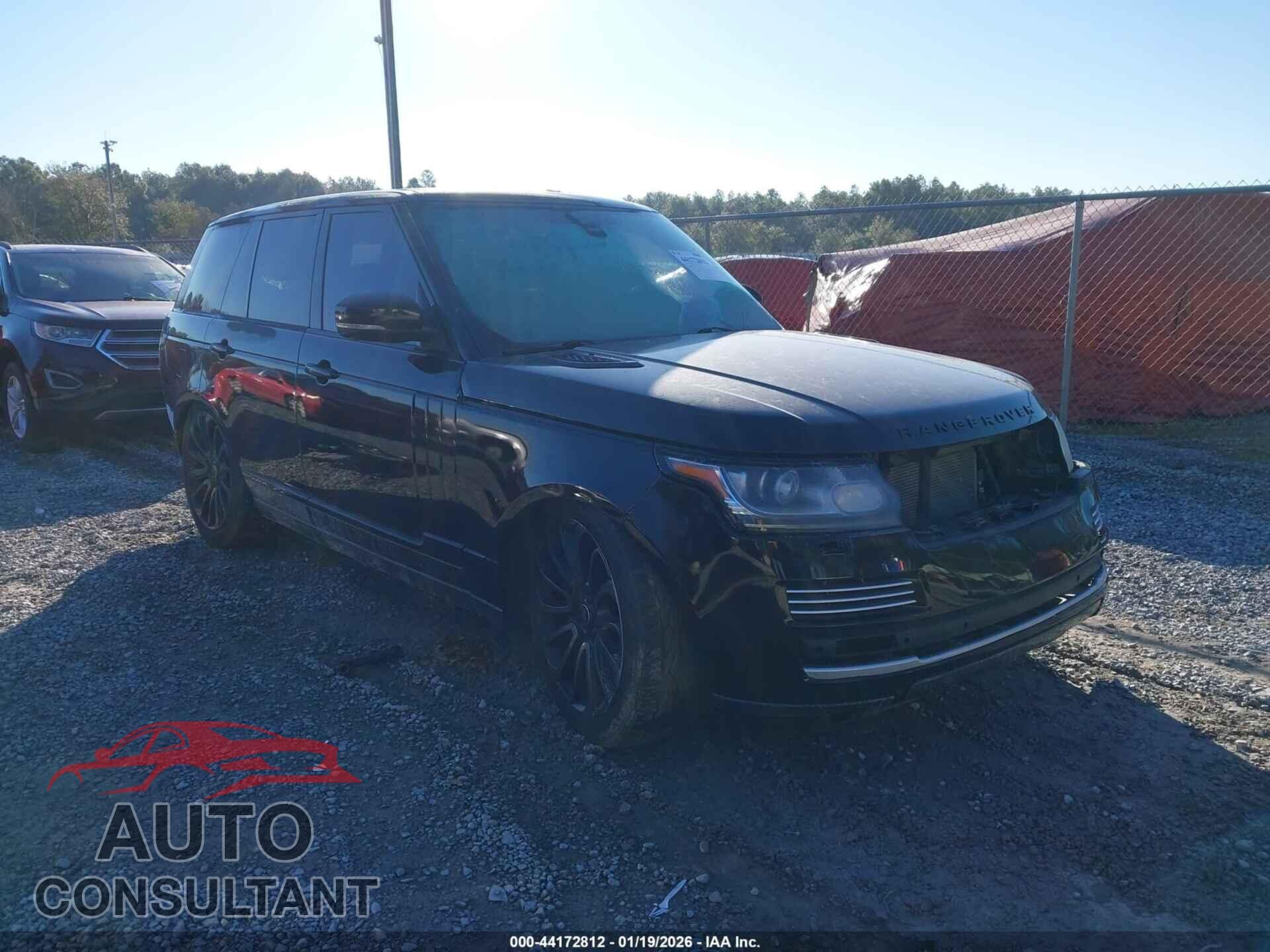 LAND ROVER RANGE ROVER 2015 - SALGS2TFXFA228507
