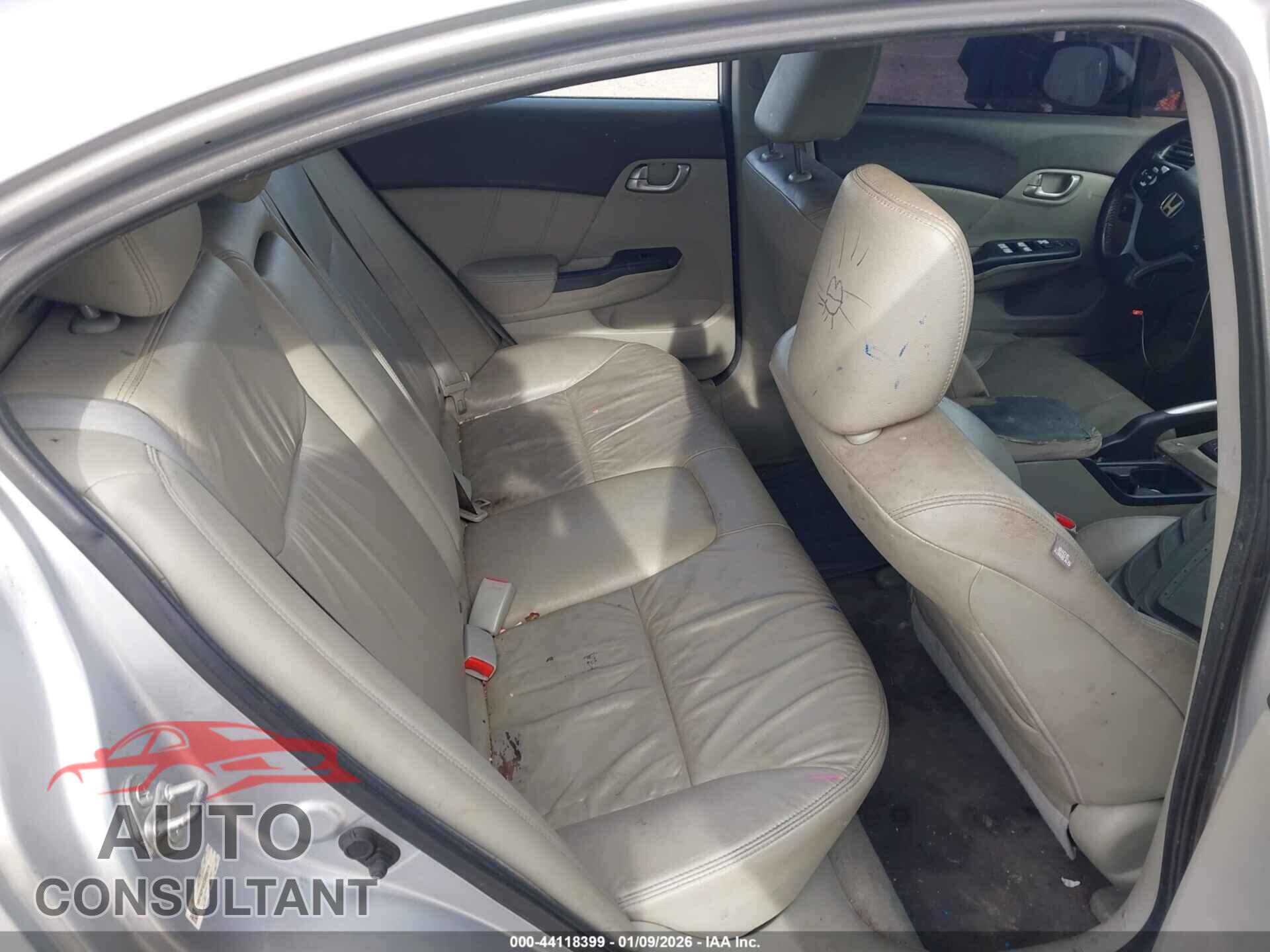 HONDA CIVIC 2012 - 19XFB2F92CE036175