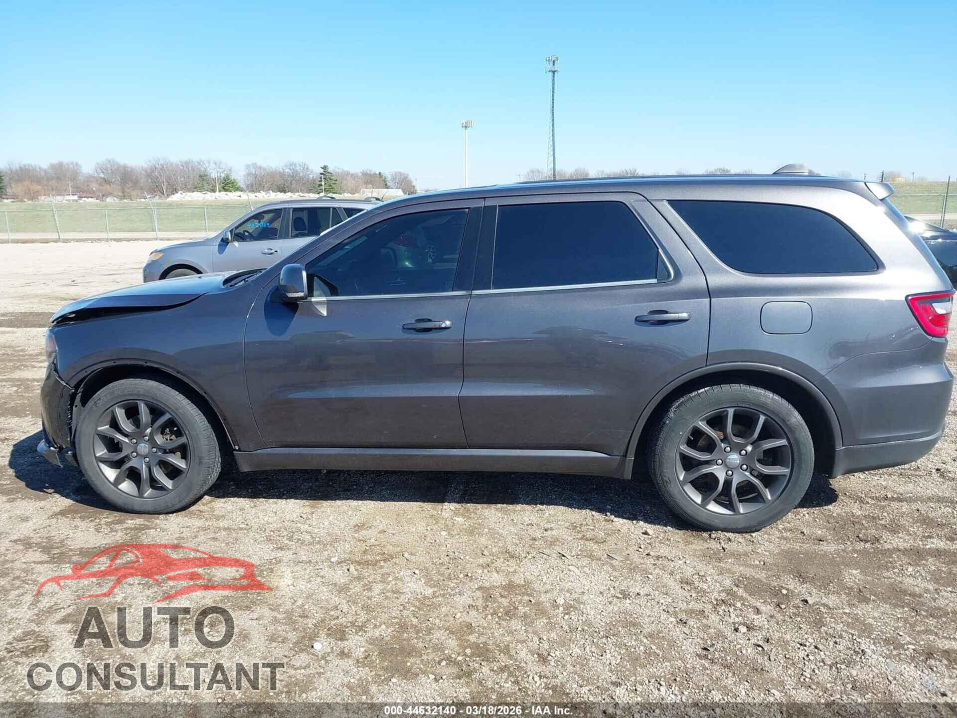 DODGE DURANGO 2017 - 1C4SDJCT8HC796046