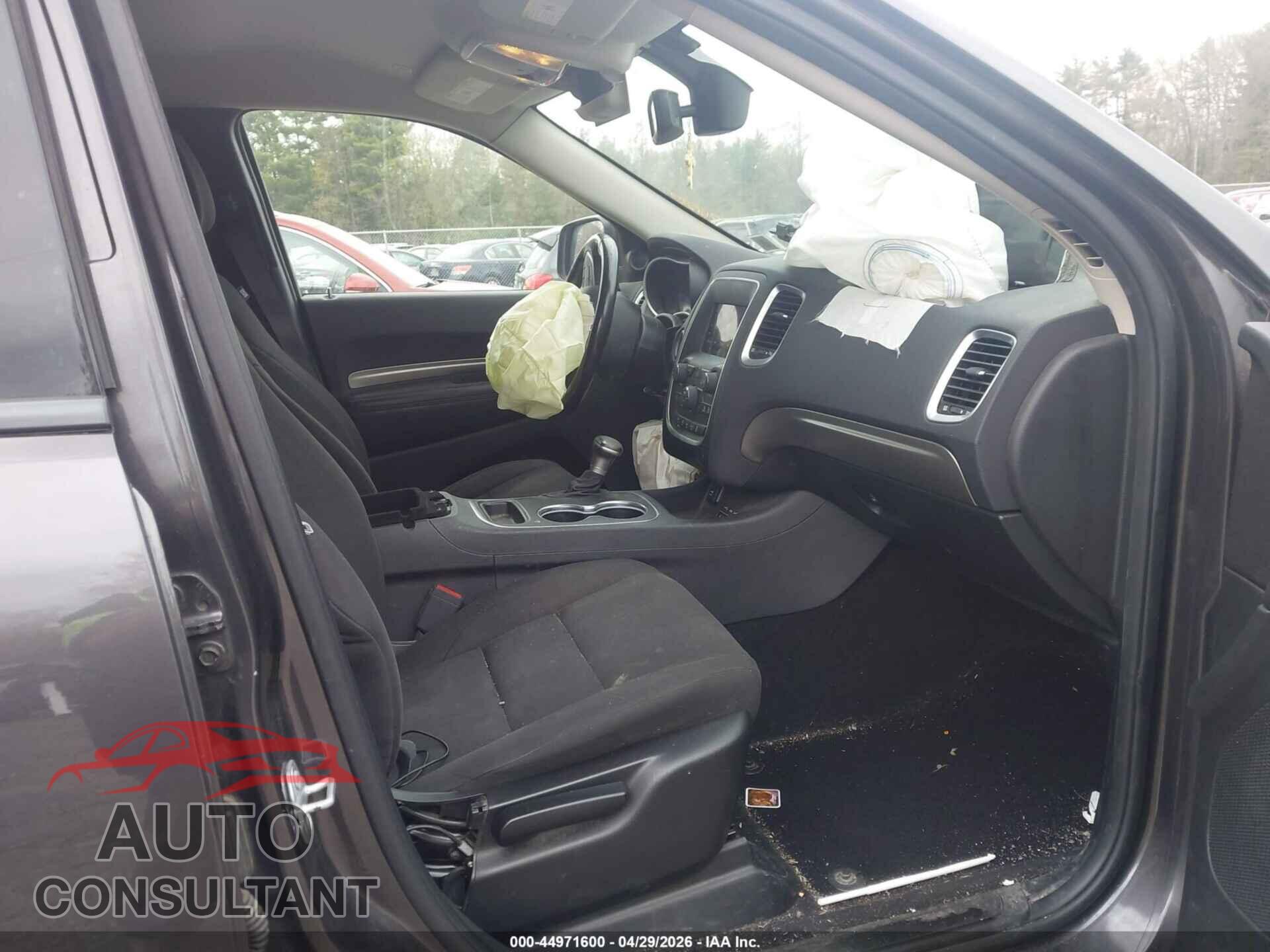 DODGE DURANGO 2019 - 1C4RDJAG0KC848510
