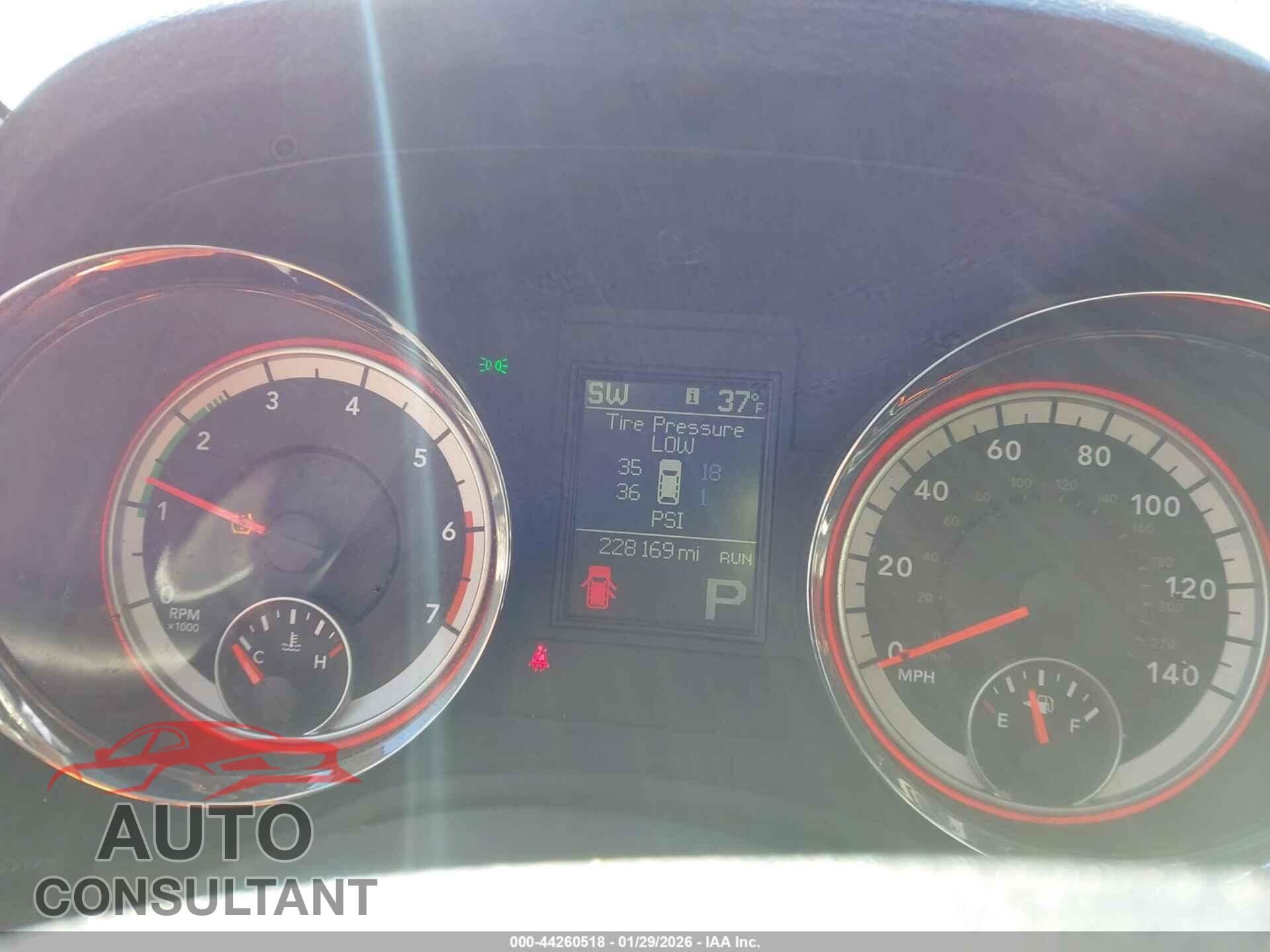 DODGE DURANGO 2012 - 1C4SDJCTXCC282336