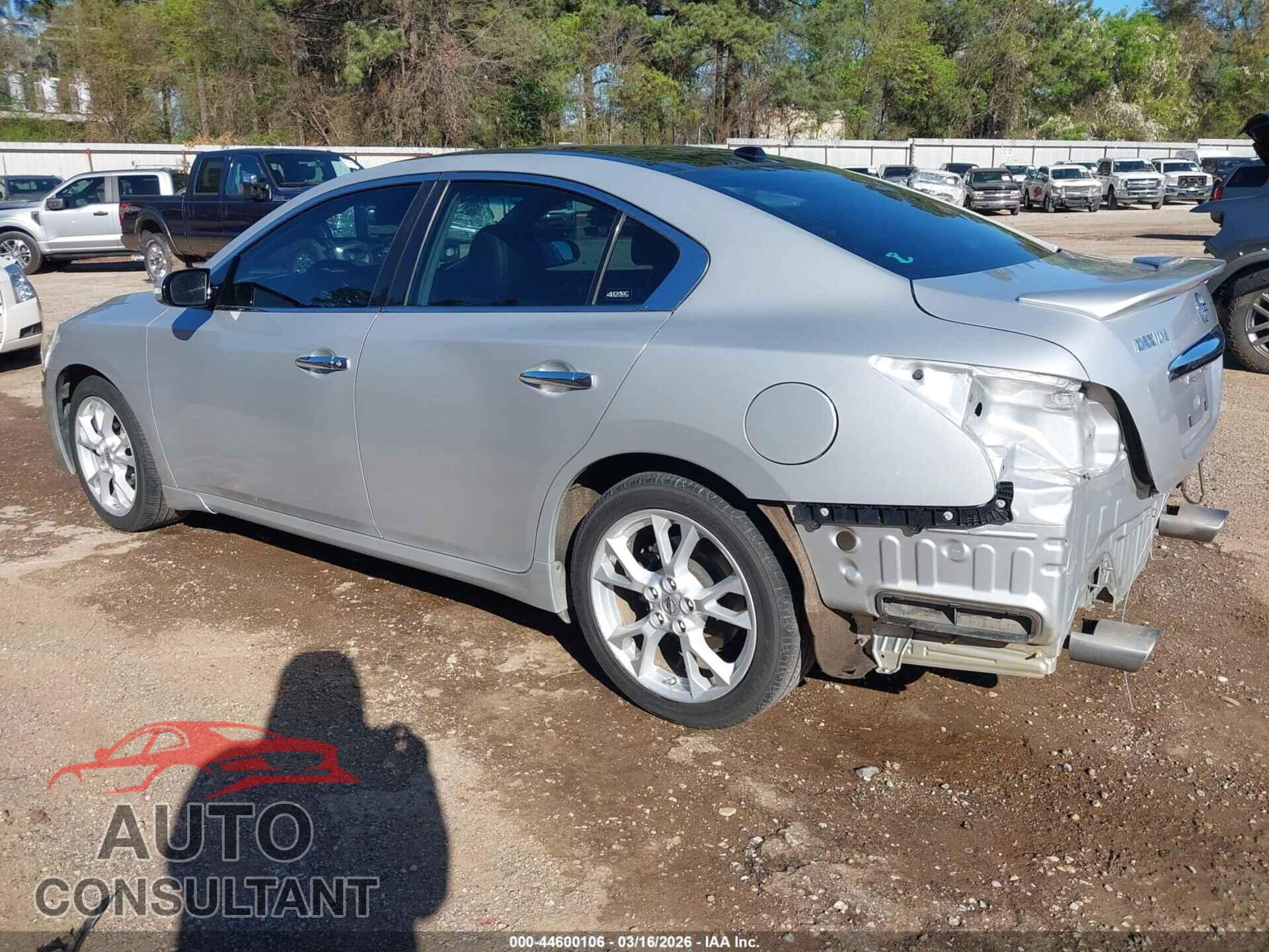 NISSAN MAXIMA 2013 - 1N4AA5AP9DC809727