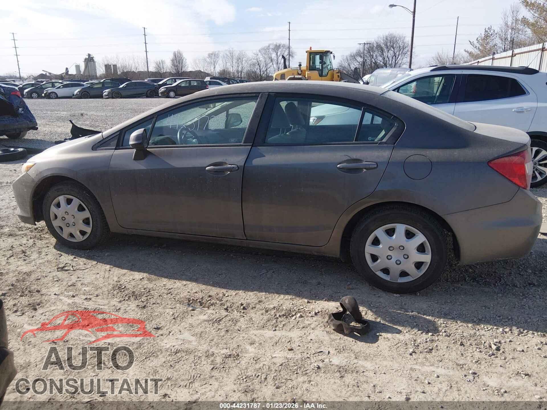 HONDA CIVIC 2012 - 2HGFB2F53CH604341
