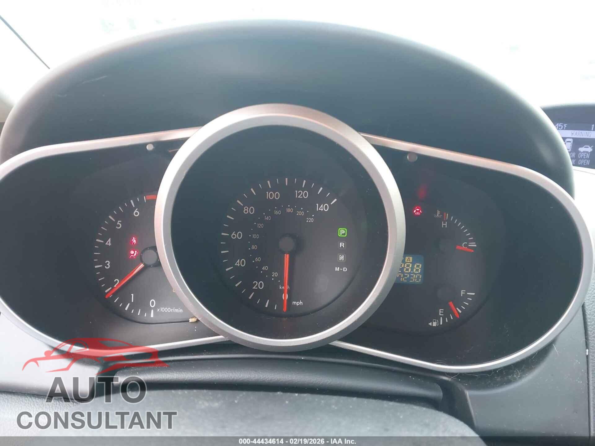 MAZDA CX-7 2010 - JM3ER4WL2A0335273