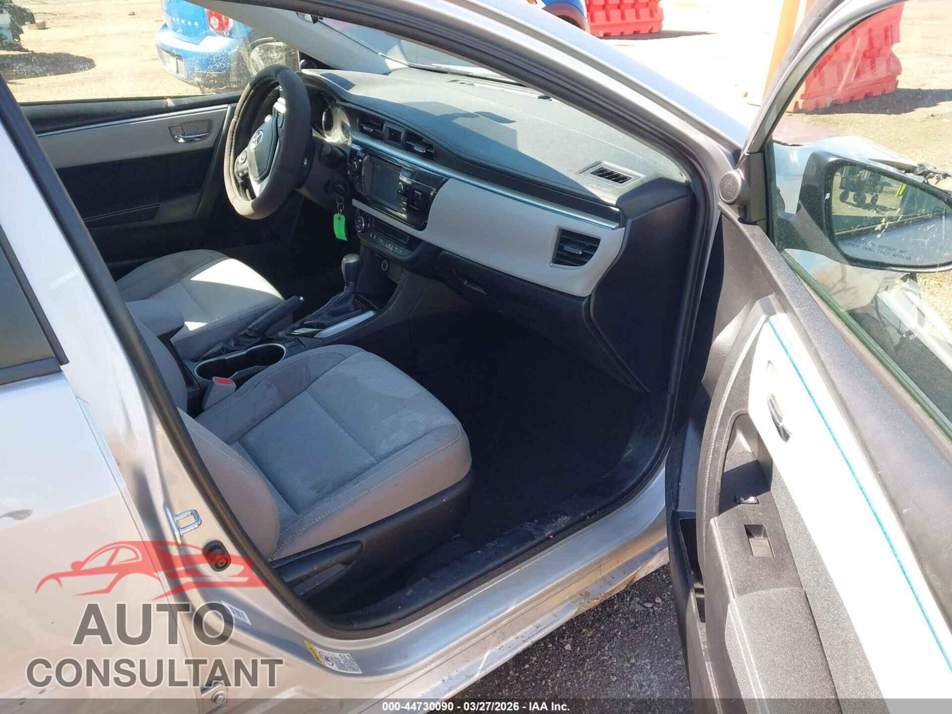 TOYOTA COROLLA 2016 - 5YFBURHE3GP445009