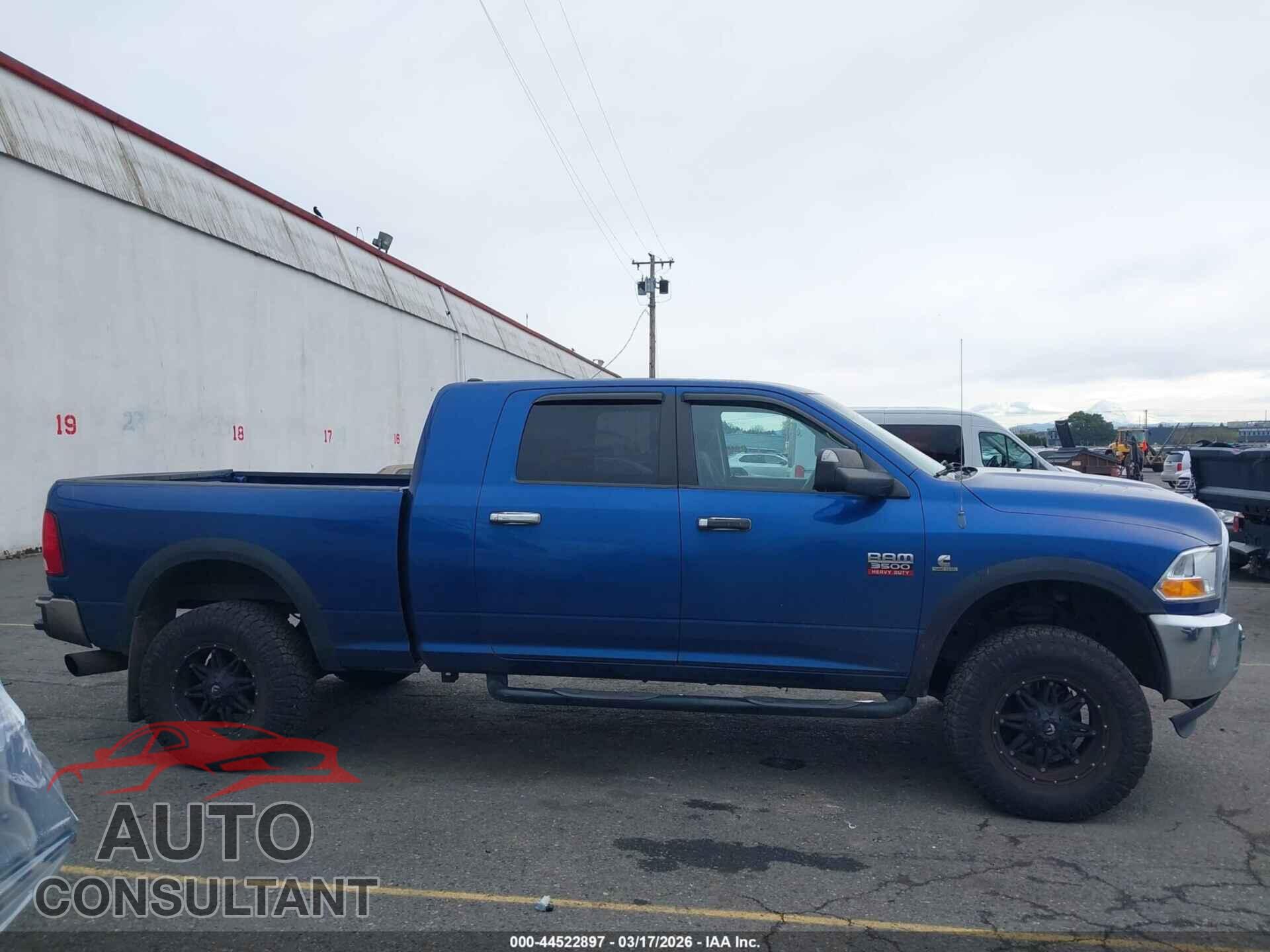 DODGE RAM 3500 2010 - 3D73Y3HL8AG138782