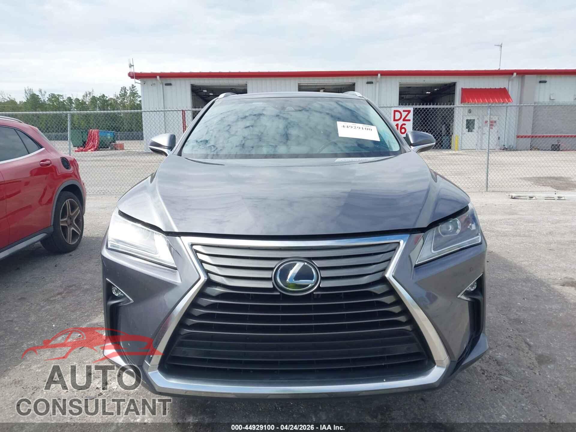 LEXUS RX 350 2017 - 2T2ZZMCA8HC070061