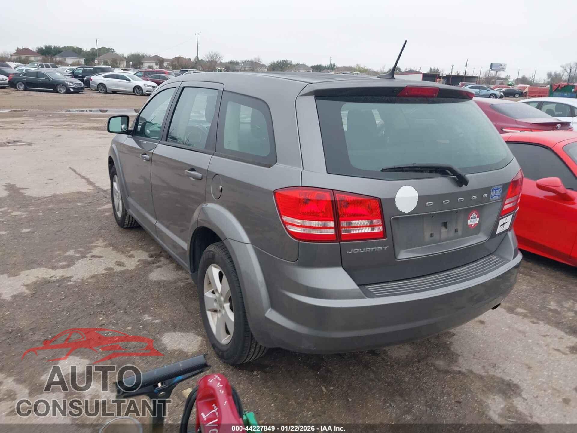 DODGE JOURNEY 2013 - 3C4PDCAB0DT601468