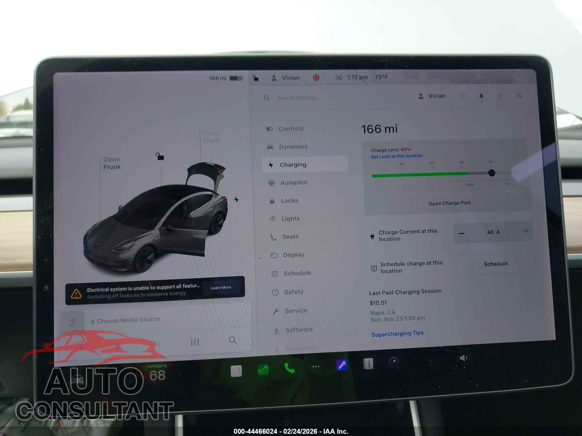 TESLA MODEL 3 2017 - 5YJ3E1EA3HF002876