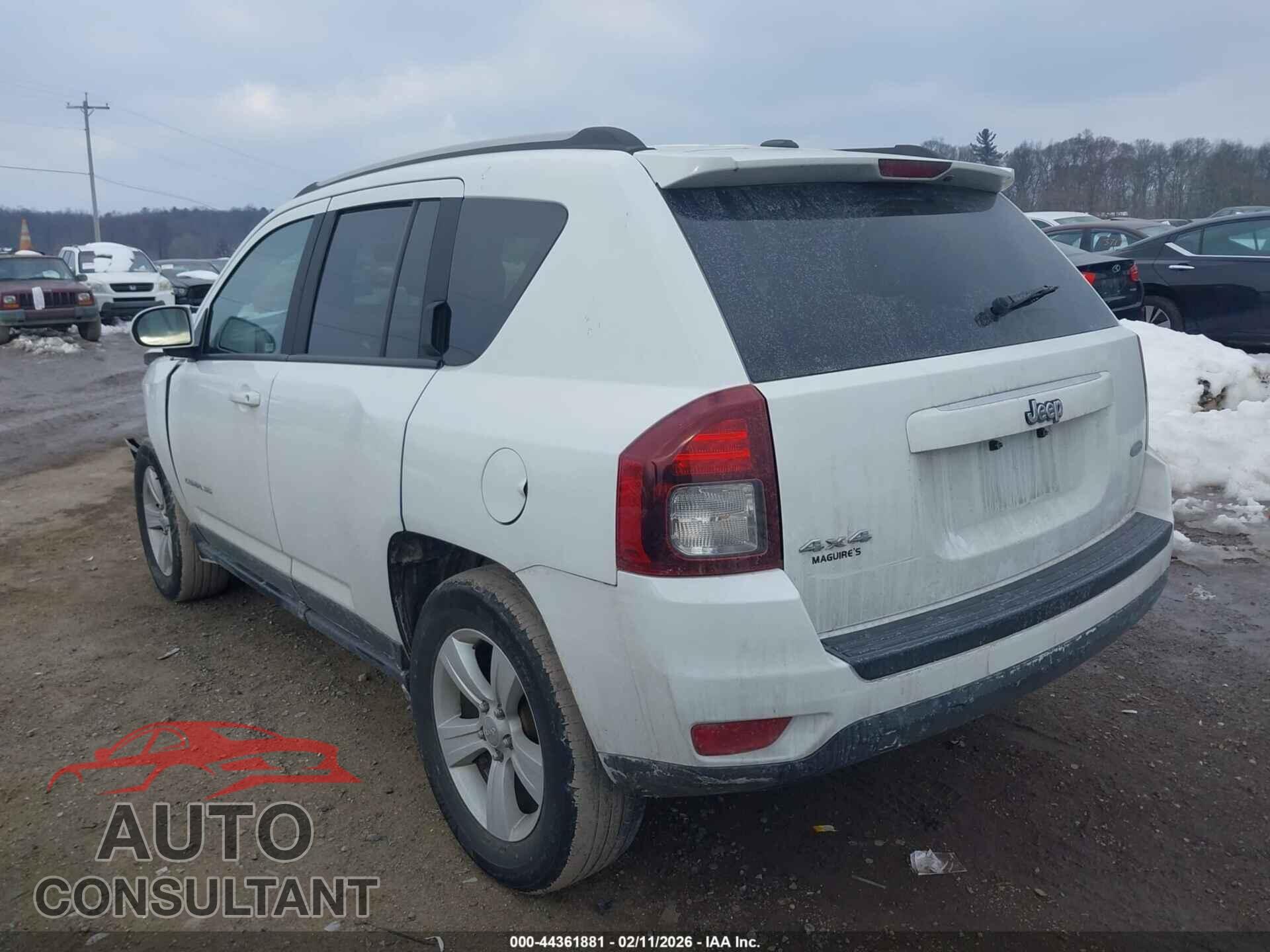 JEEP COMPASS 2017 - 1C4NJDEB2HD167548