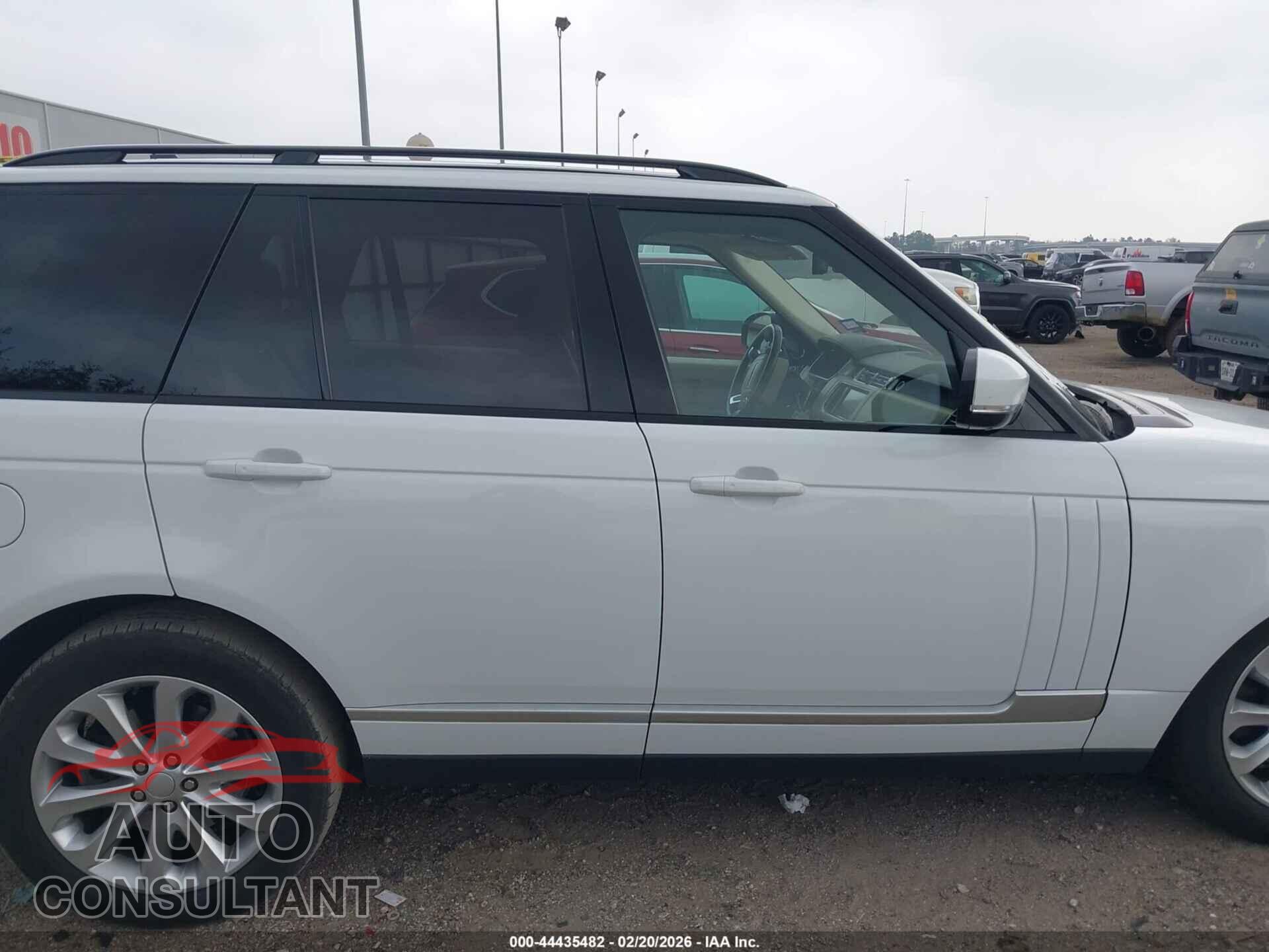 LAND ROVER RANGE ROVER 2016 - SALGS2KF5GA298337