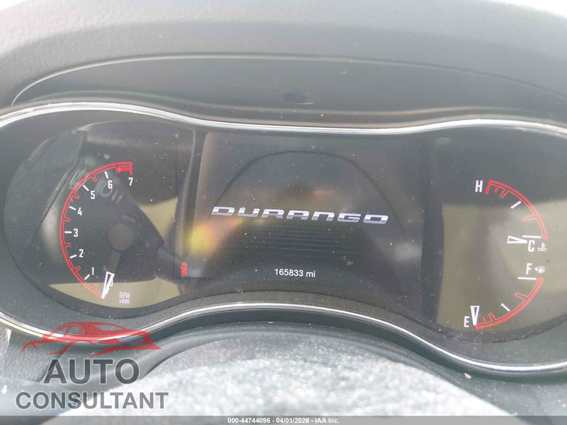 DODGE DURANGO 2019 - 1C4RDHDG1KC779007