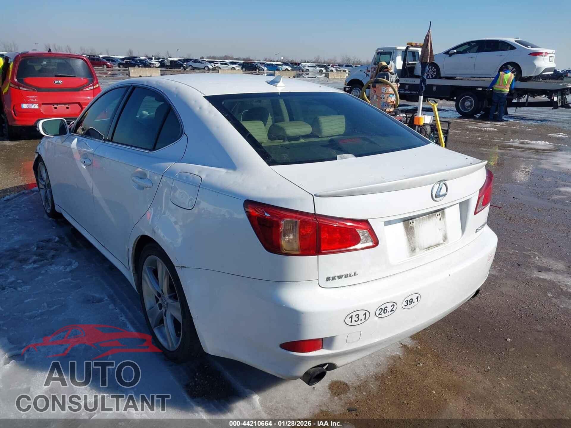 LEXUS IS 250 2012 - JTHBF5C27C5167236