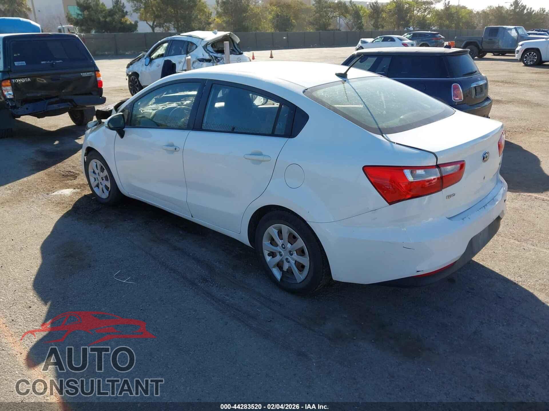 KIA RIO 2016 - KNADM4A30G6646200