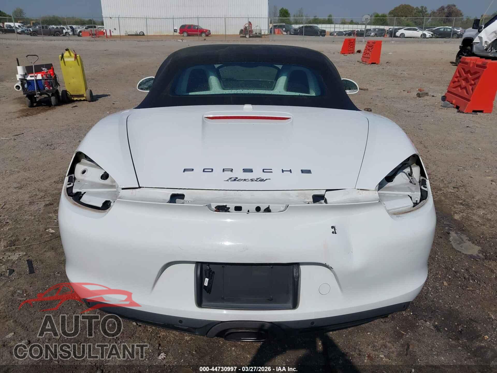 PORSCHE BOXSTER 2013 - WP0CA2A88DS112615