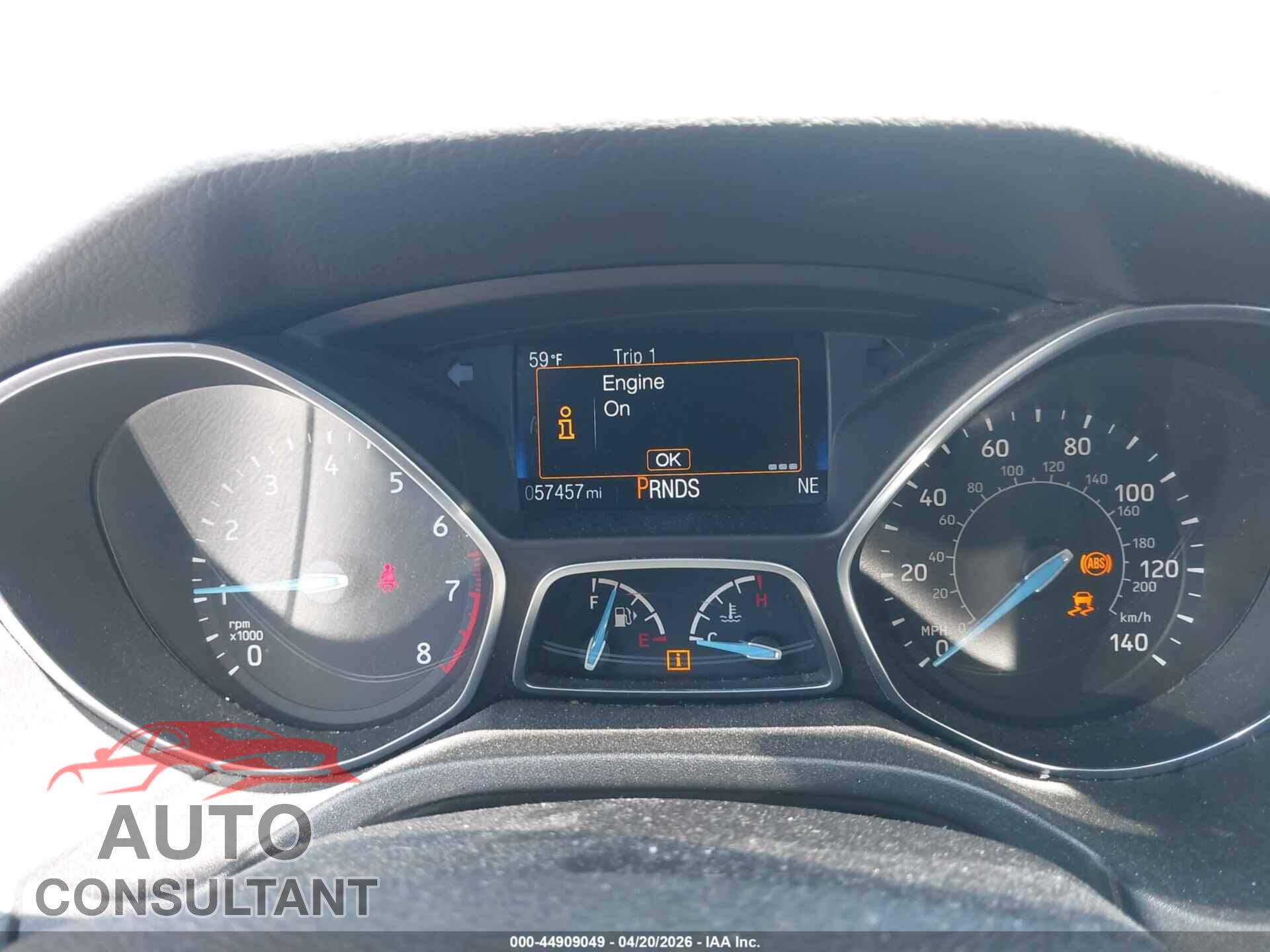 FORD FOCUS 2018 - 1FADP3FE2JL203043