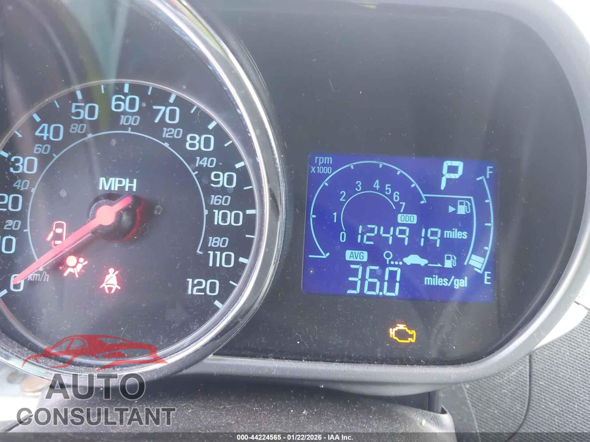 CHEVROLET SPARK 2015 - KL8CD6S97FC787321