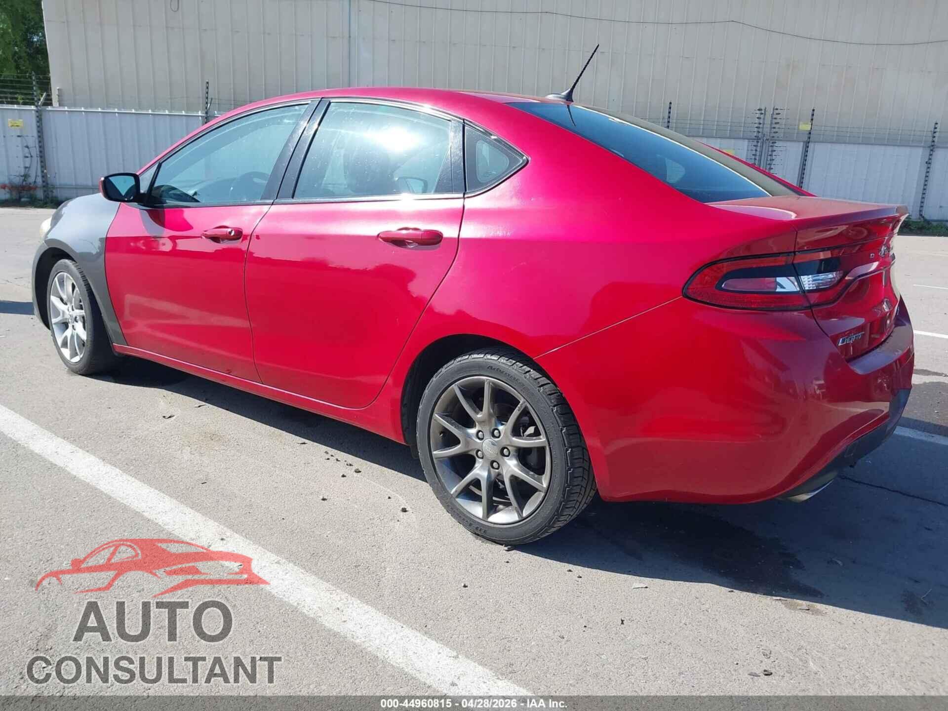 DODGE DART 2014 - 1C3CDFBB2ED871330