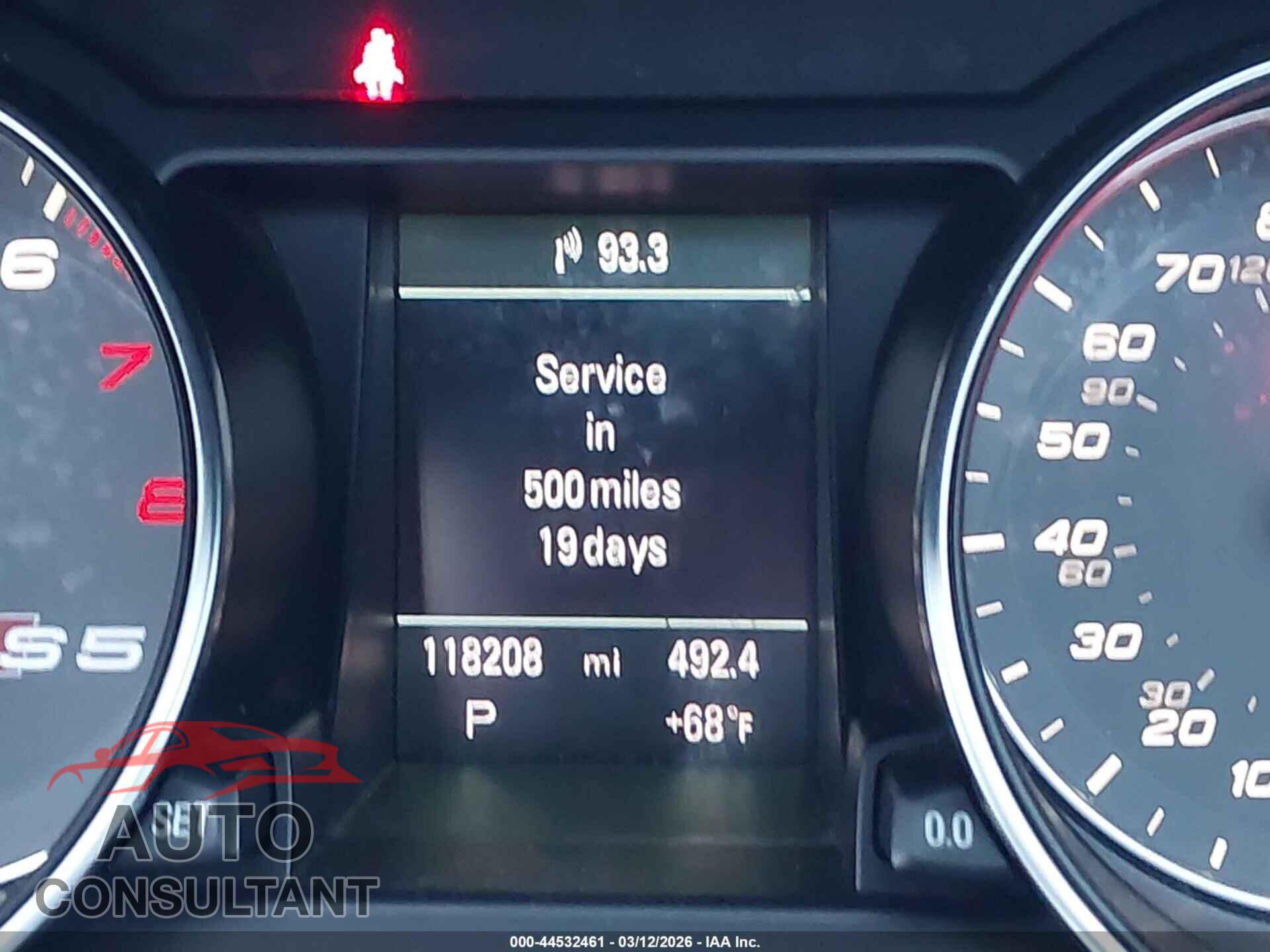 AUDI S5 2013 - WAUCGAFH2DN002334