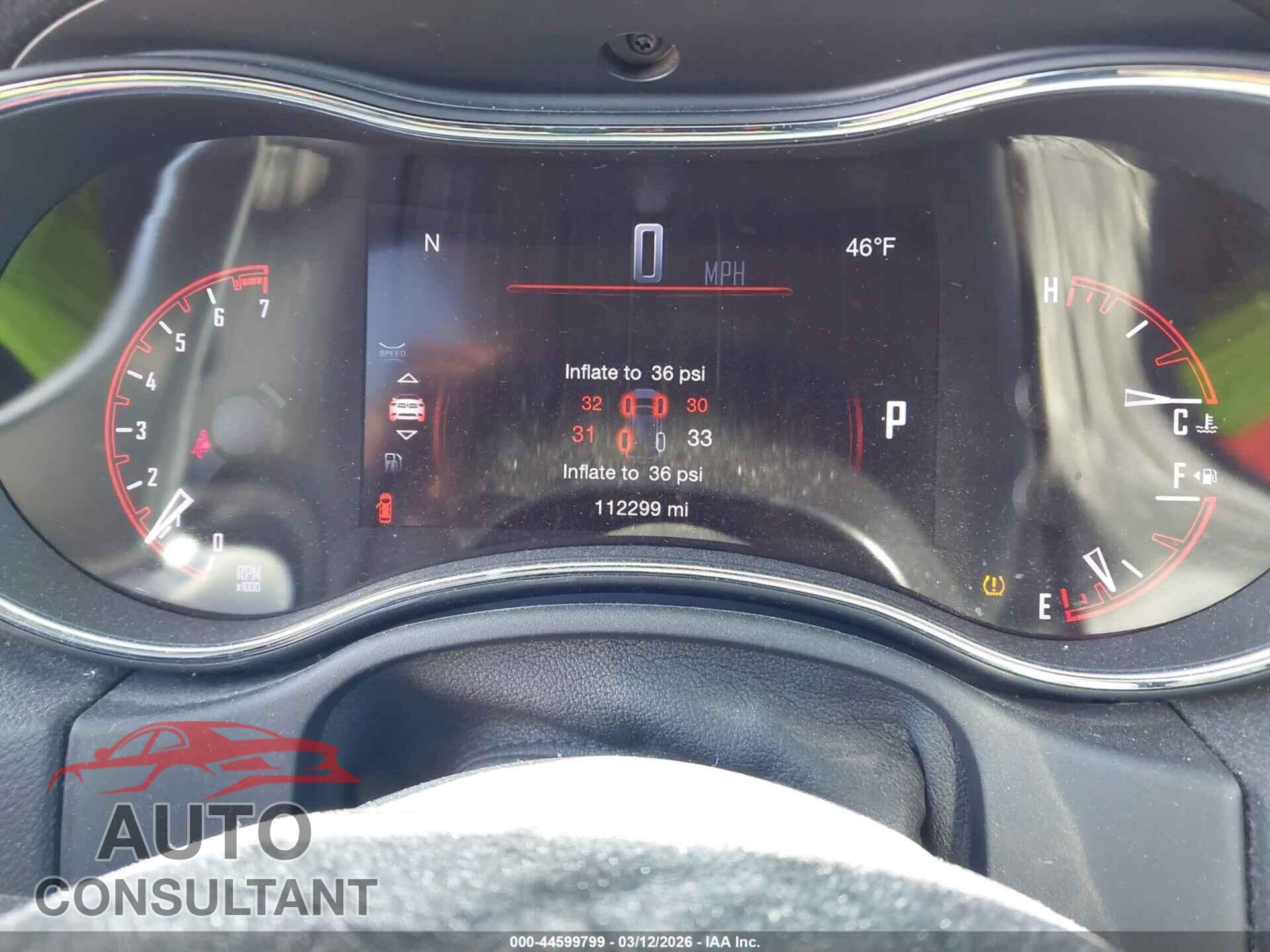 DODGE DURANGO 2017 - 1C4RDJAG5HC799250