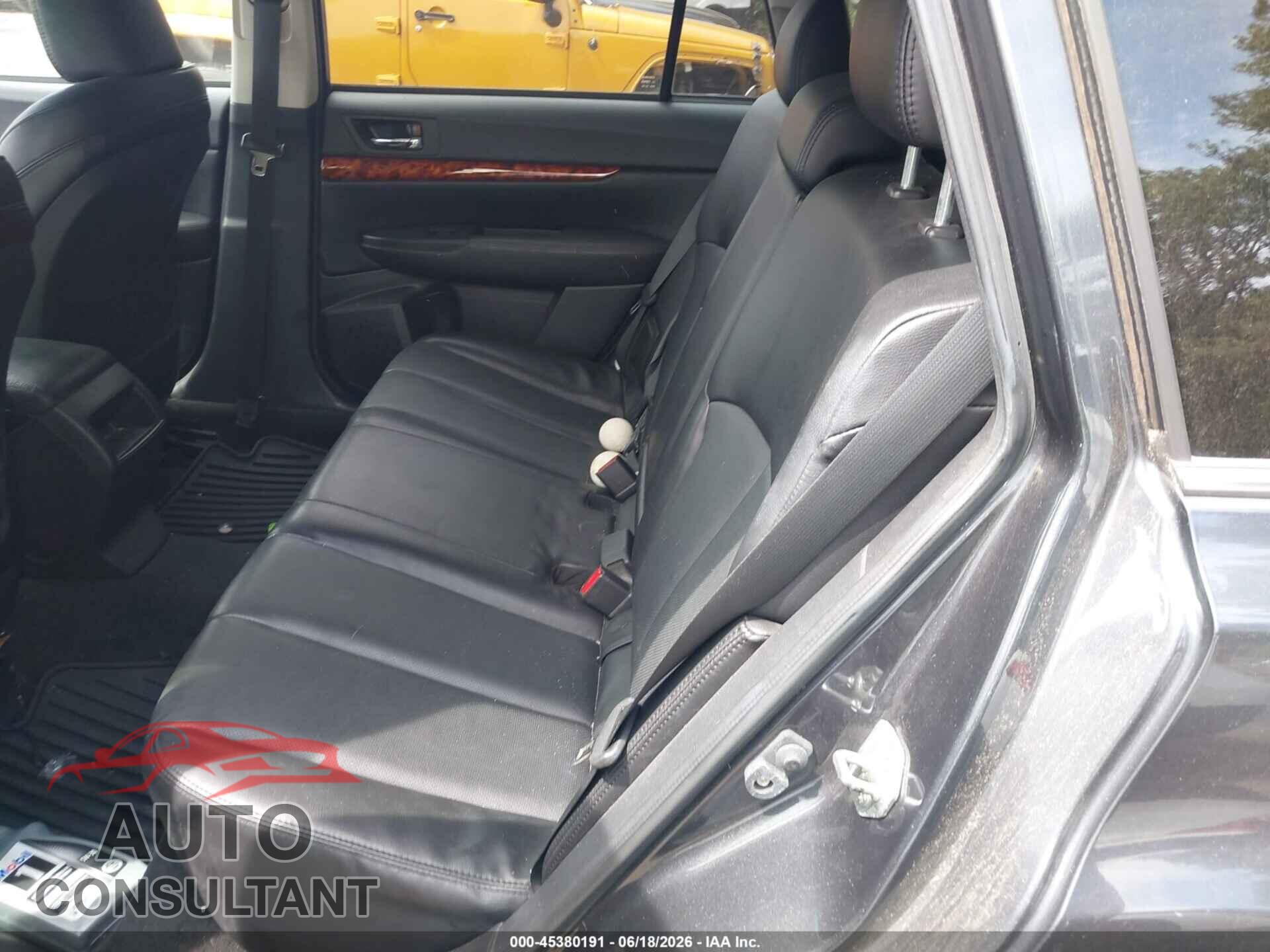 SUBARU OUTBACK 2011 - 4S4BRBLC8B3352322