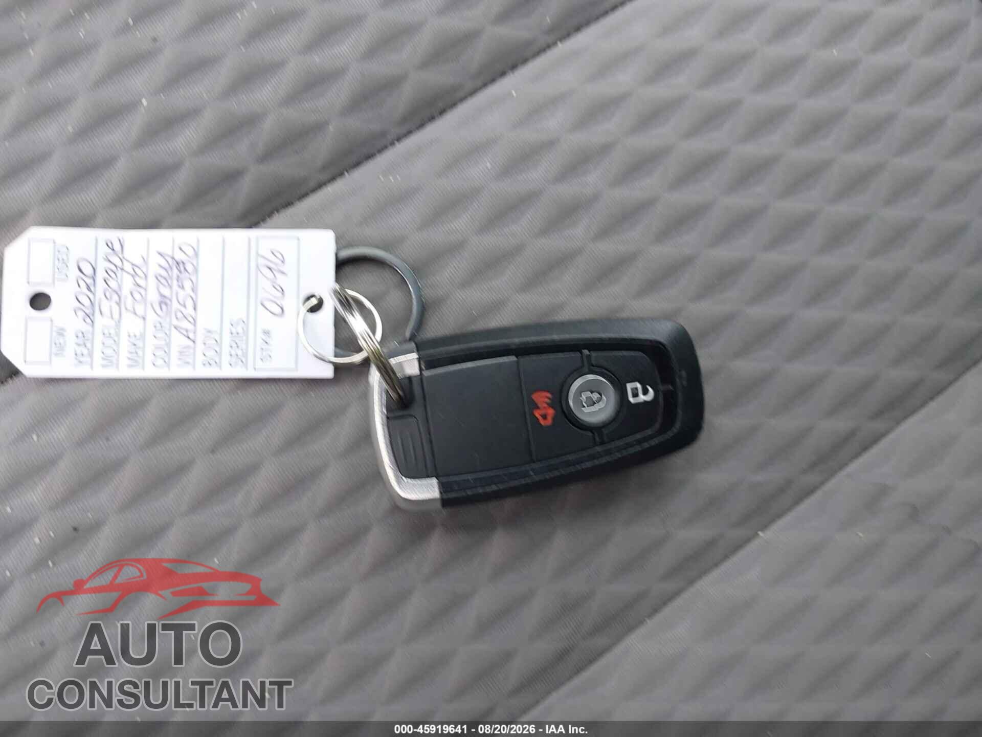 FORD ESCAPE 2020 - 1FMCU9G64LUA85580