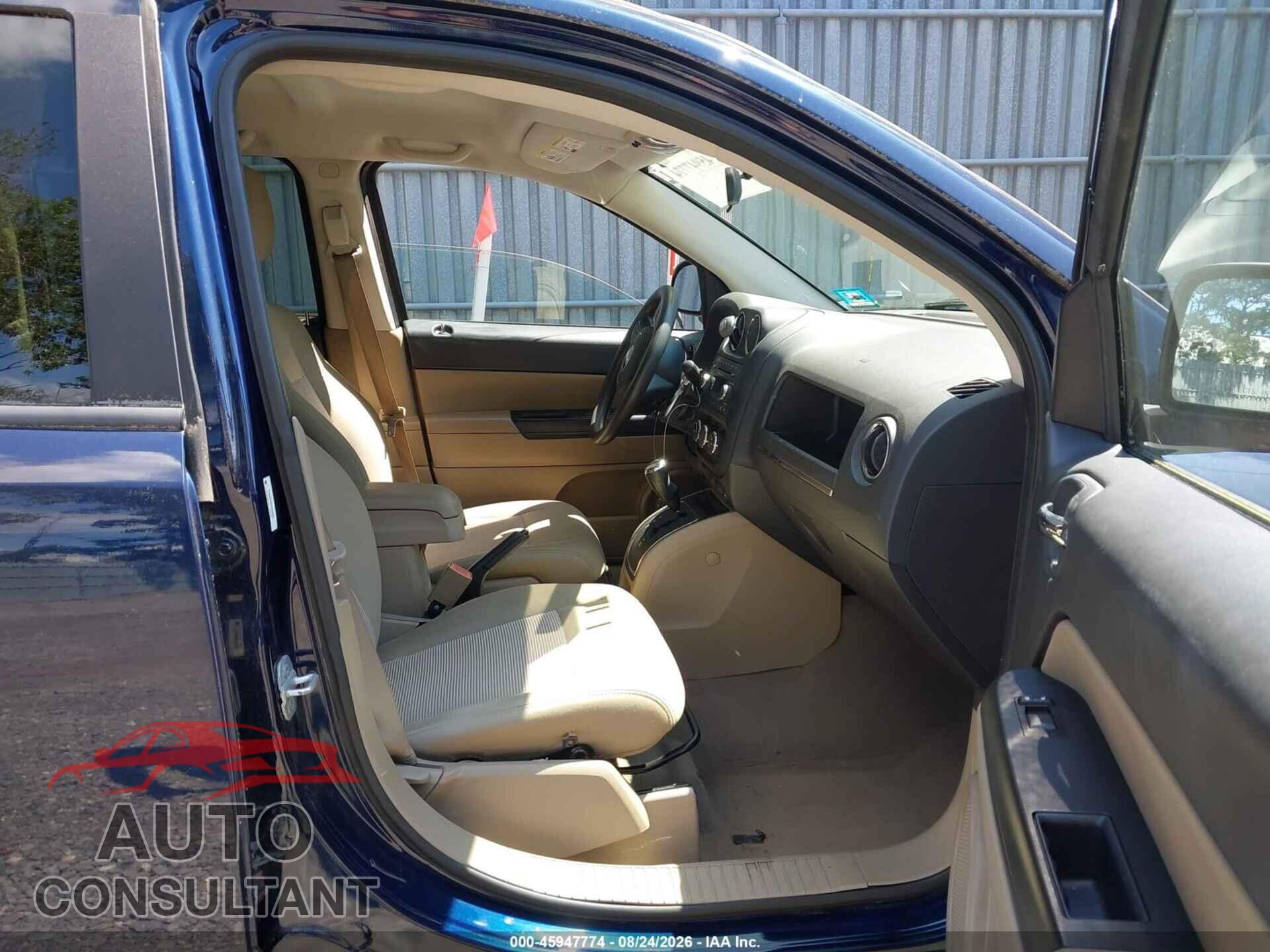 JEEP COMPASS 2012 - 1C4NJDBB0CD609076
